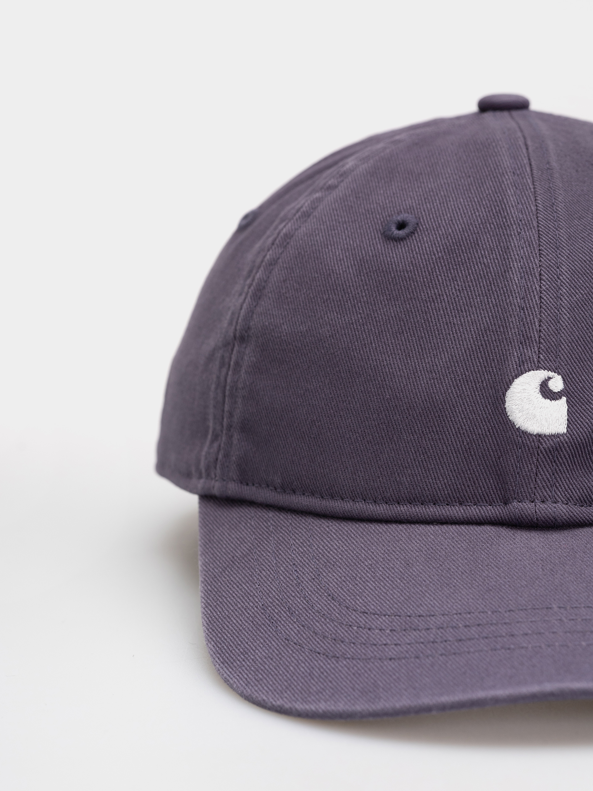 Carhartt WIP Madison Logo Cap (shady purple/white)