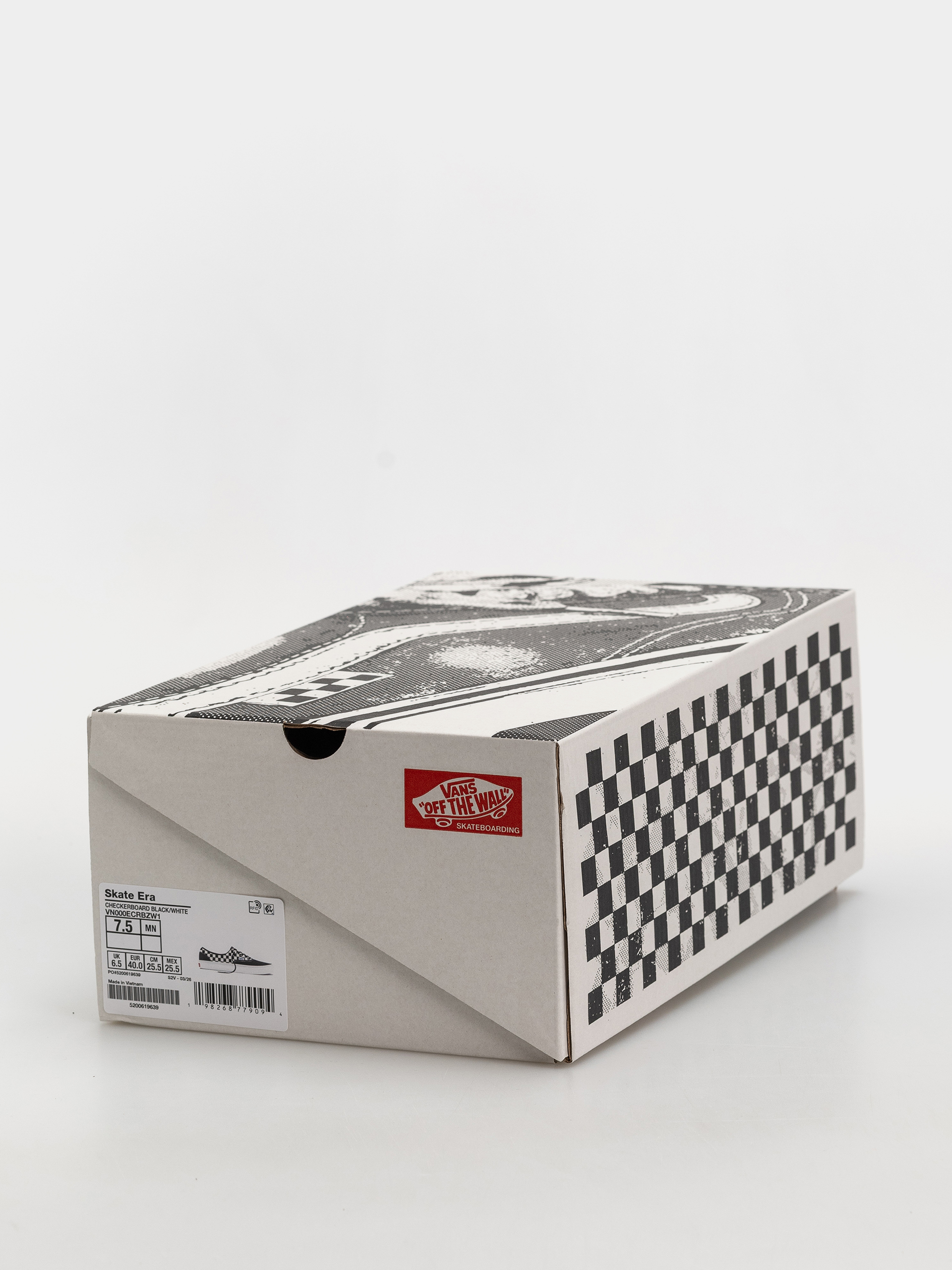 Vans Schuhe Skate Era (black/white checkerboard)