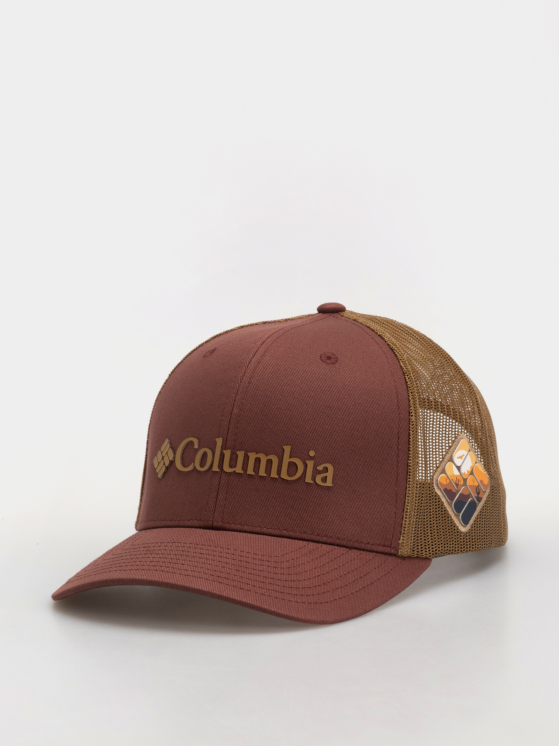 Columbia Cap Mesh Snap Back (red rocks/delta)
