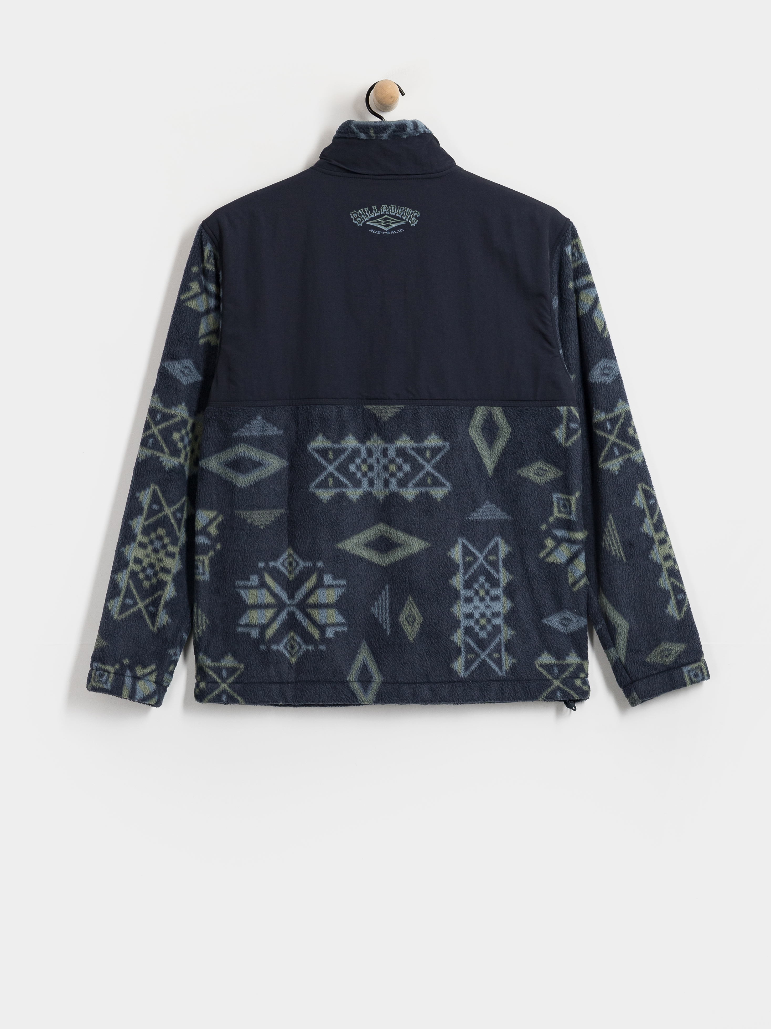 Mens Billabong Boundary Re Issue Fleece  (navy)