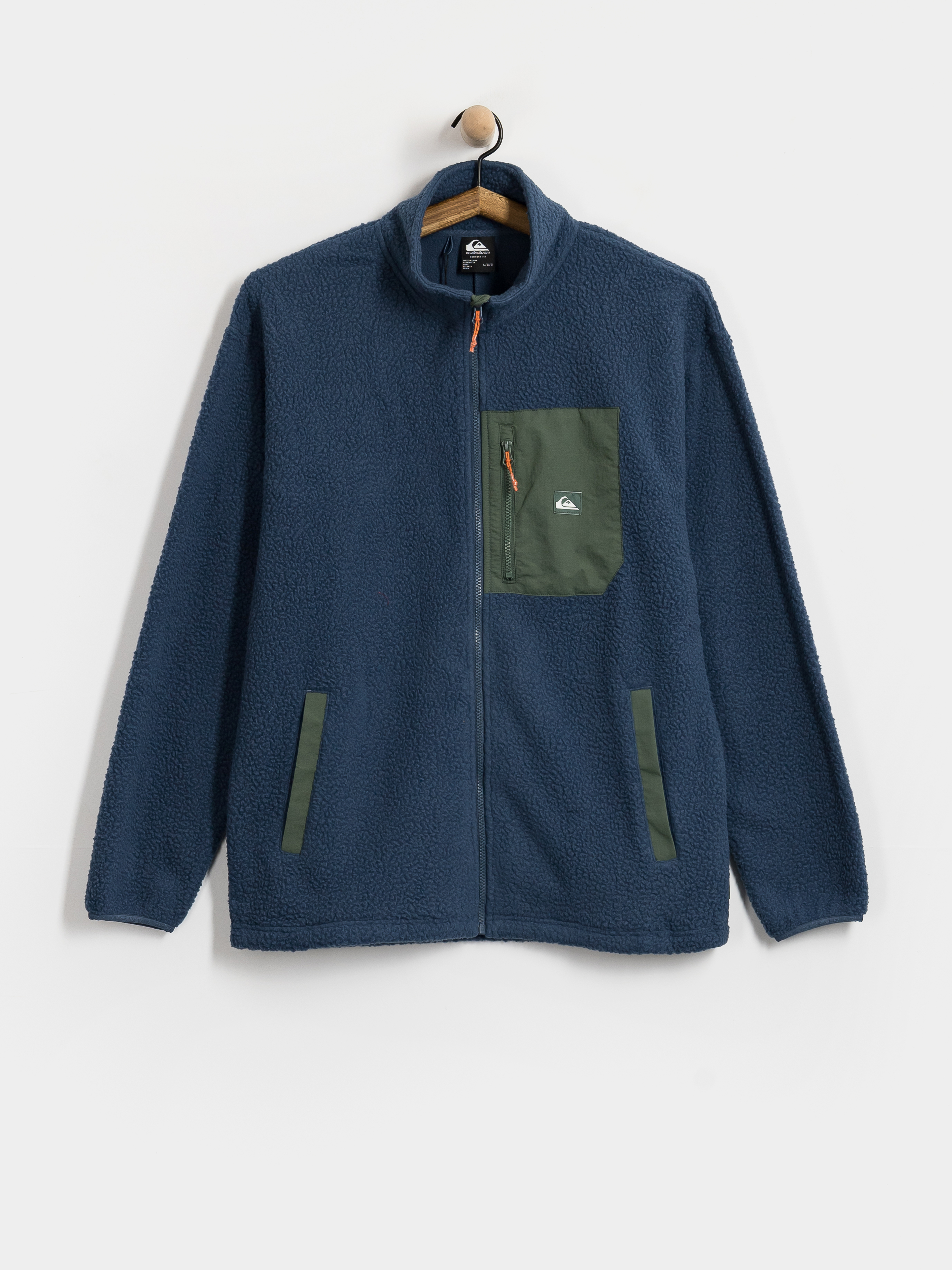 Quiksilver Clean Coast Fz Fleece  (dark denim)