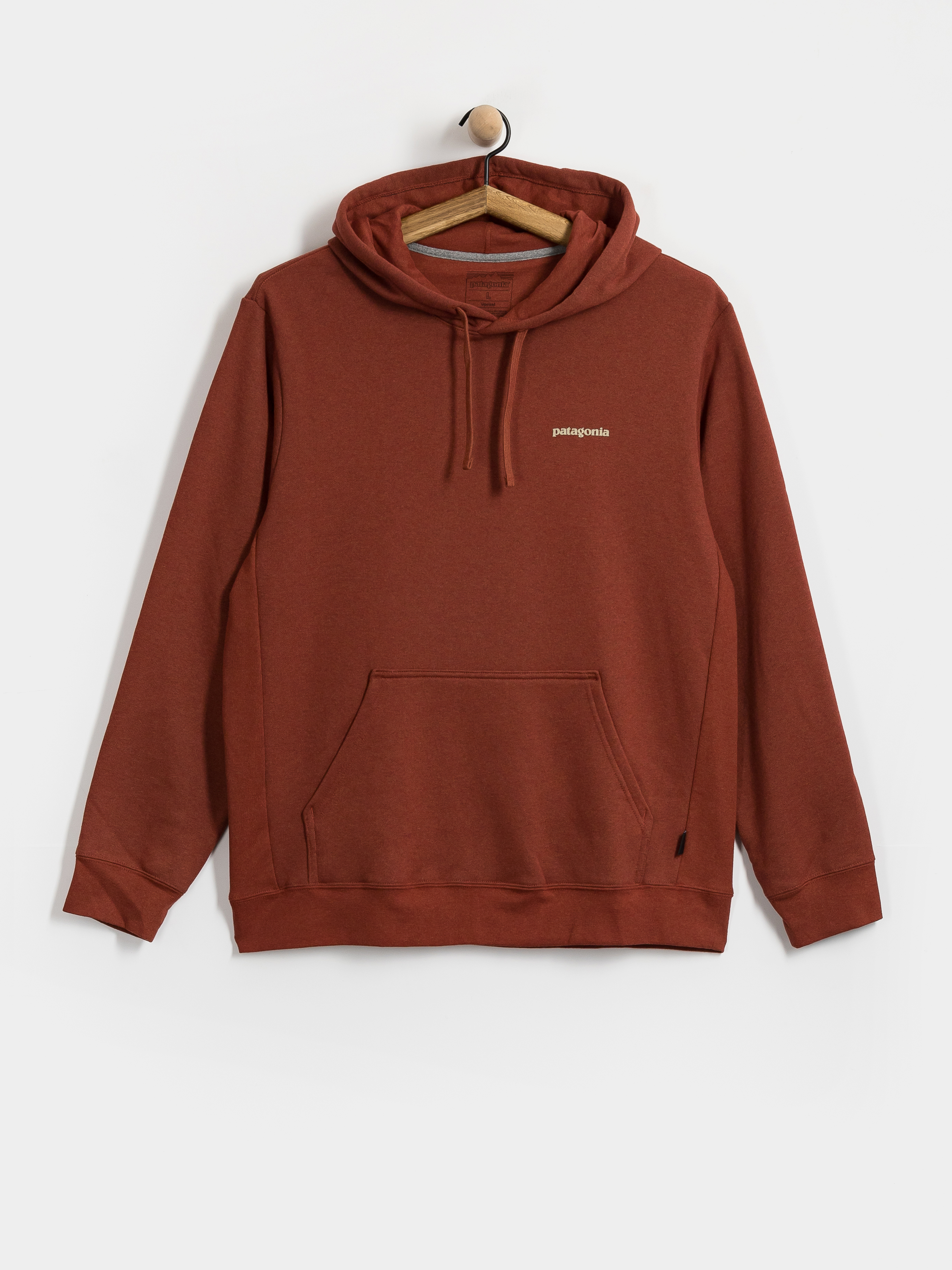 Patagonia Hoodie Boardshort Logo Uprisal HD (rusty red)