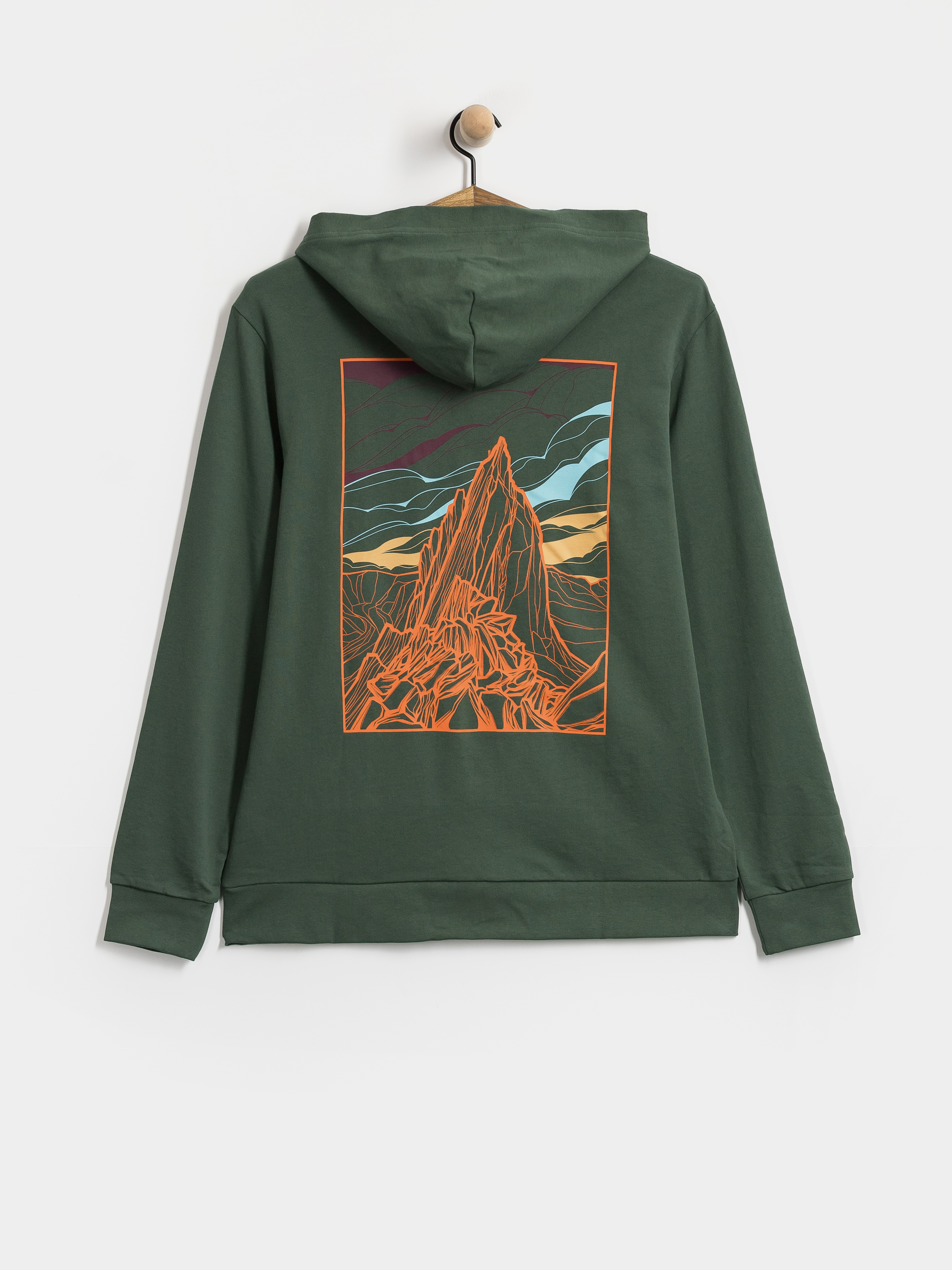 Patagonia Hoodie Cloud Crag Daily HD (canopy green)
