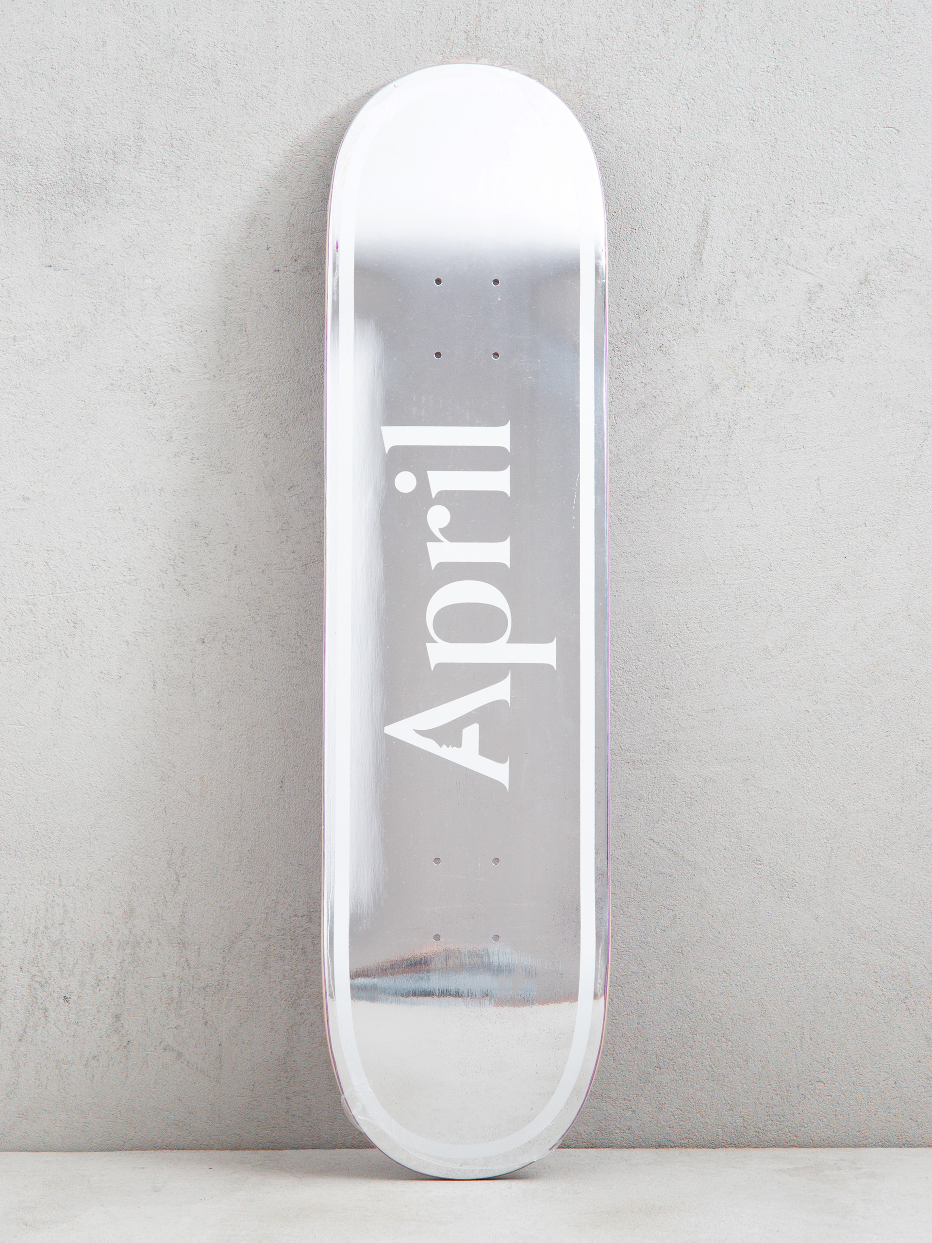 April Skateboards Og Logo Foil Deck