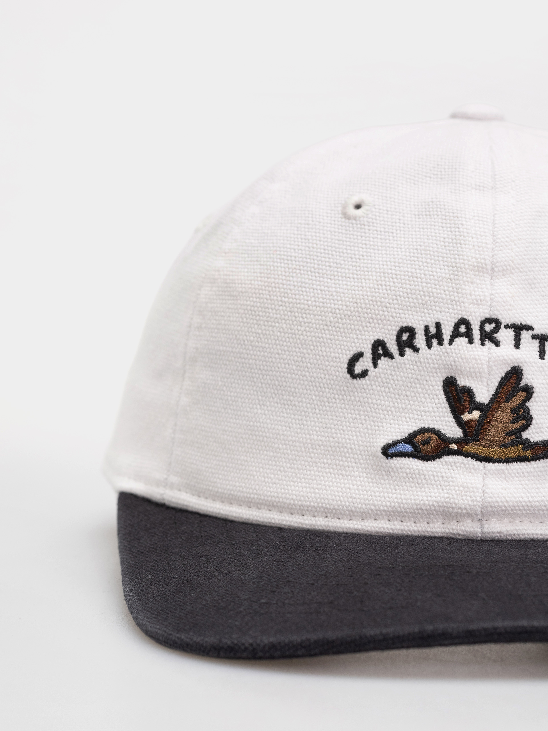 Carhartt WIP Cap Animated Ducks (white/black)