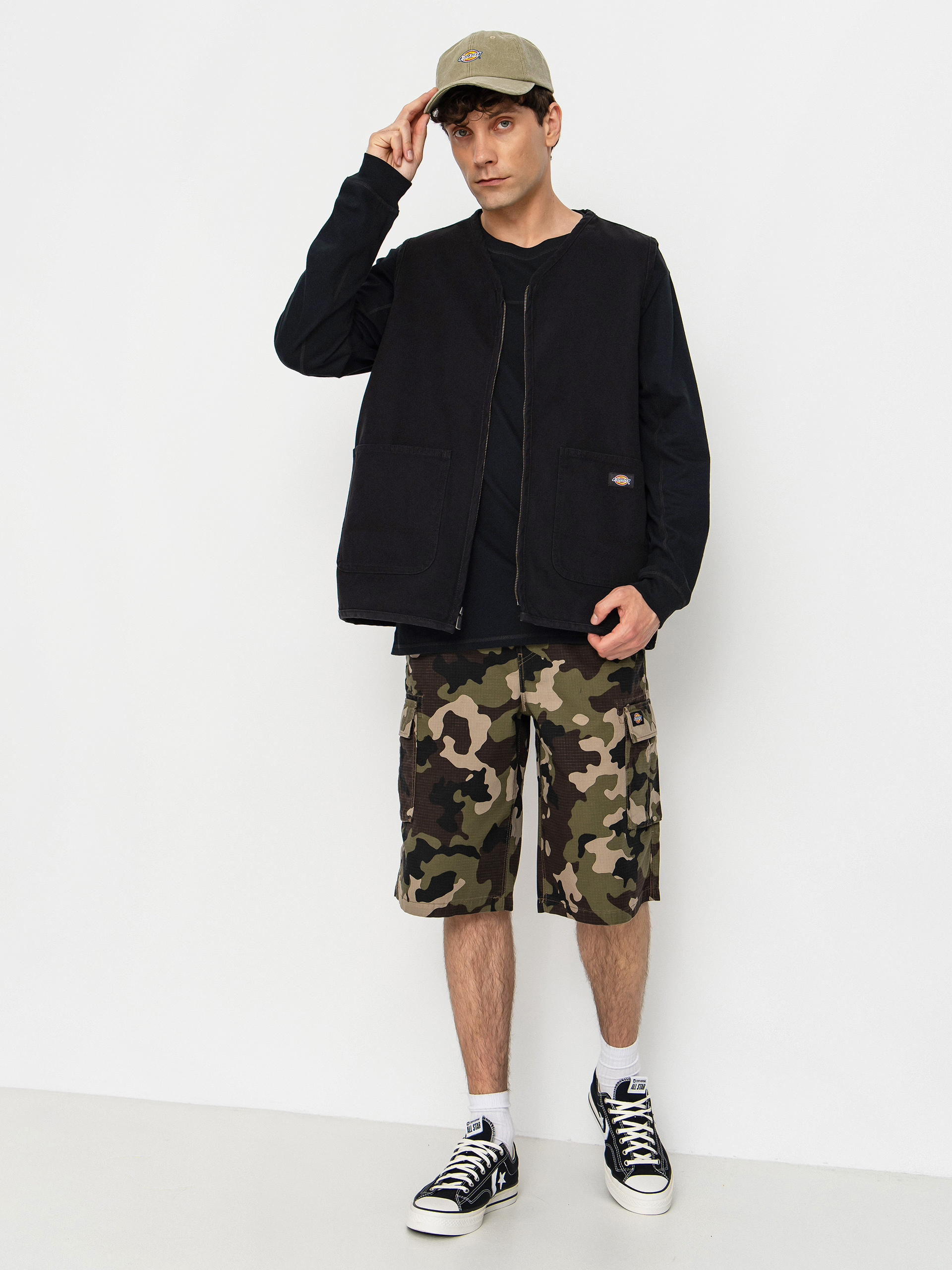 Dickies Canvas Summer Vest (black)
