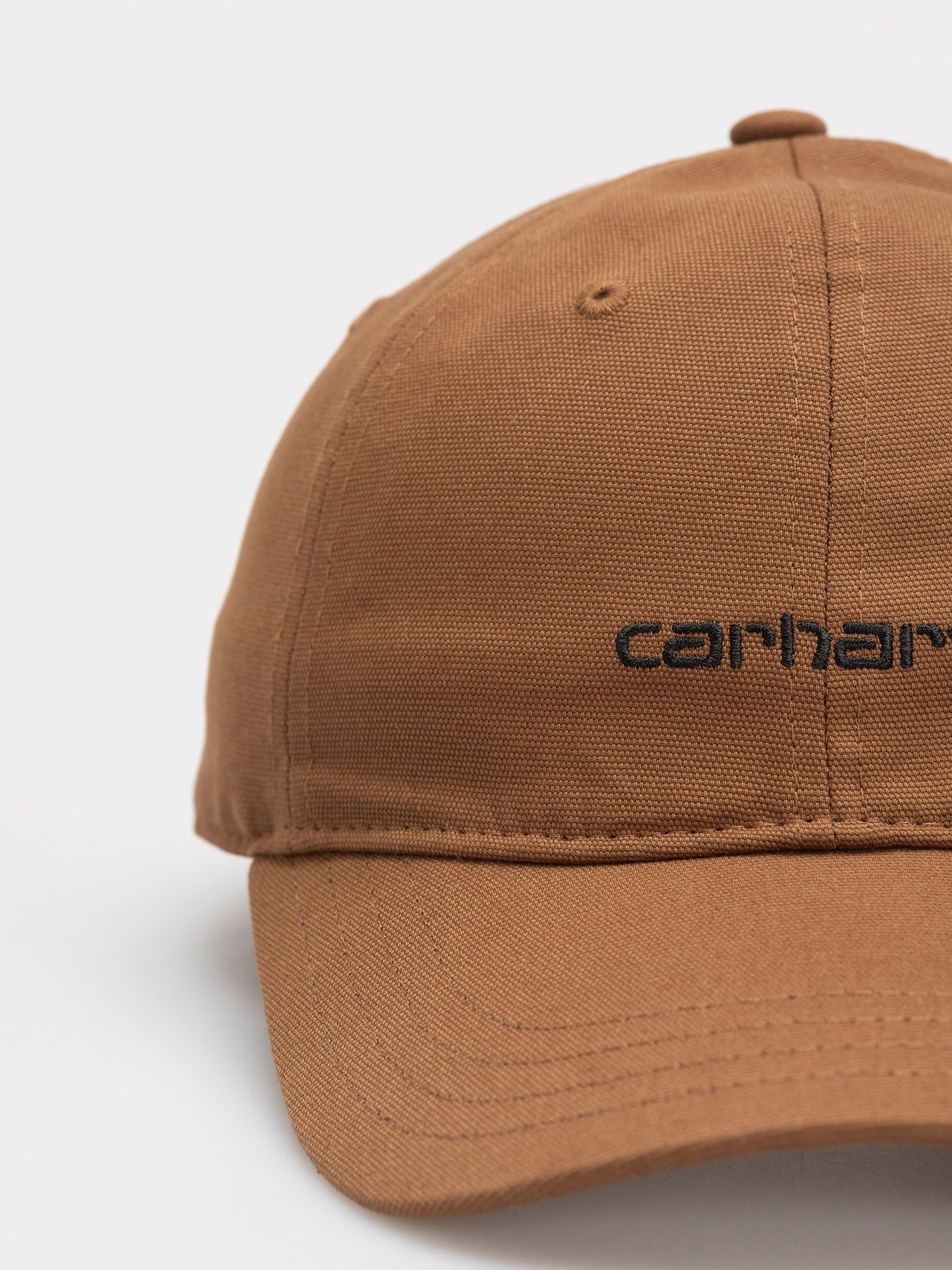 Carhartt WIP Canvas Script Cap (wip h brown/black)