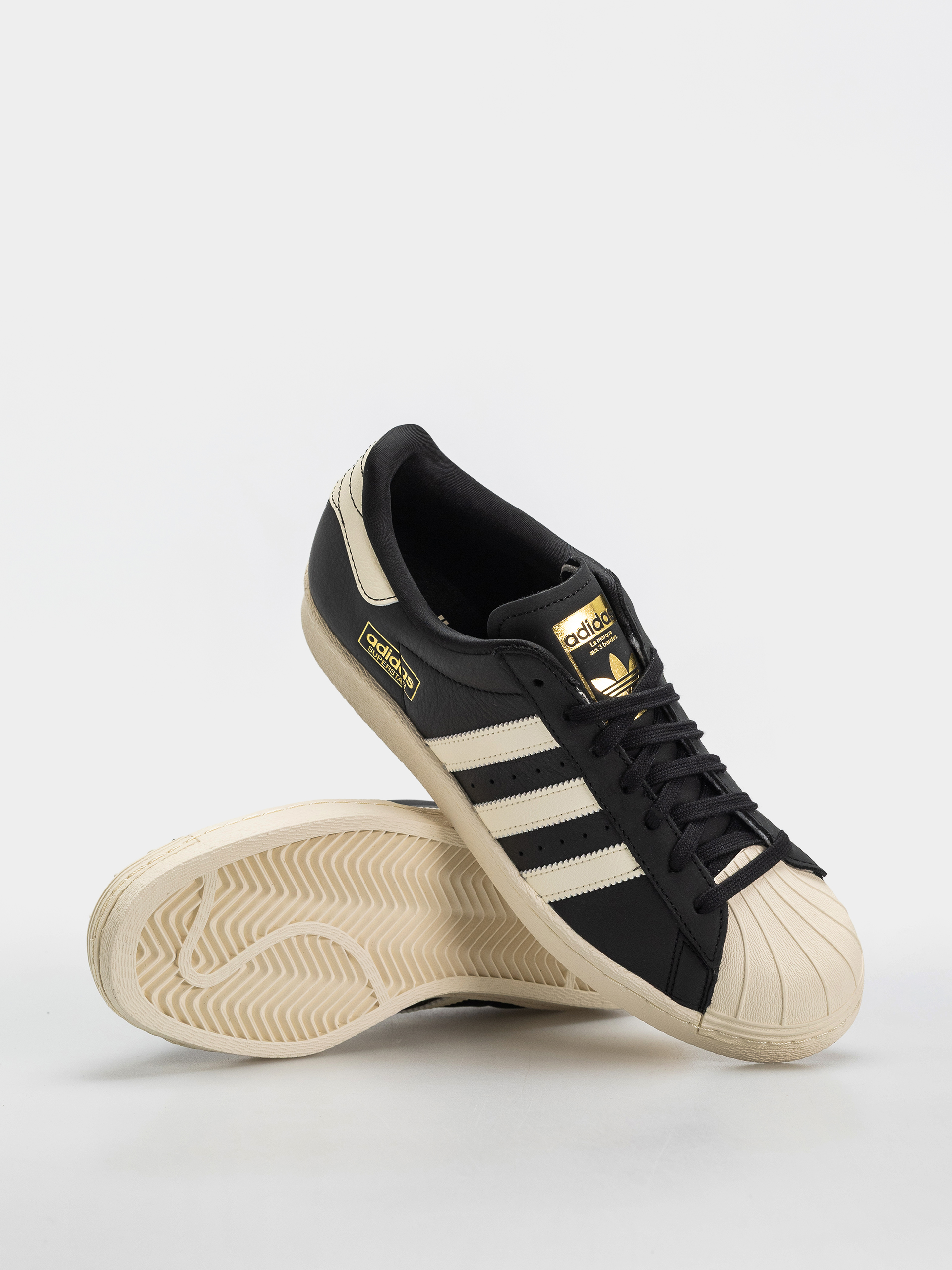 adidas Superstar 80 Adv Schuhe (cblack/crewht/goldmt)