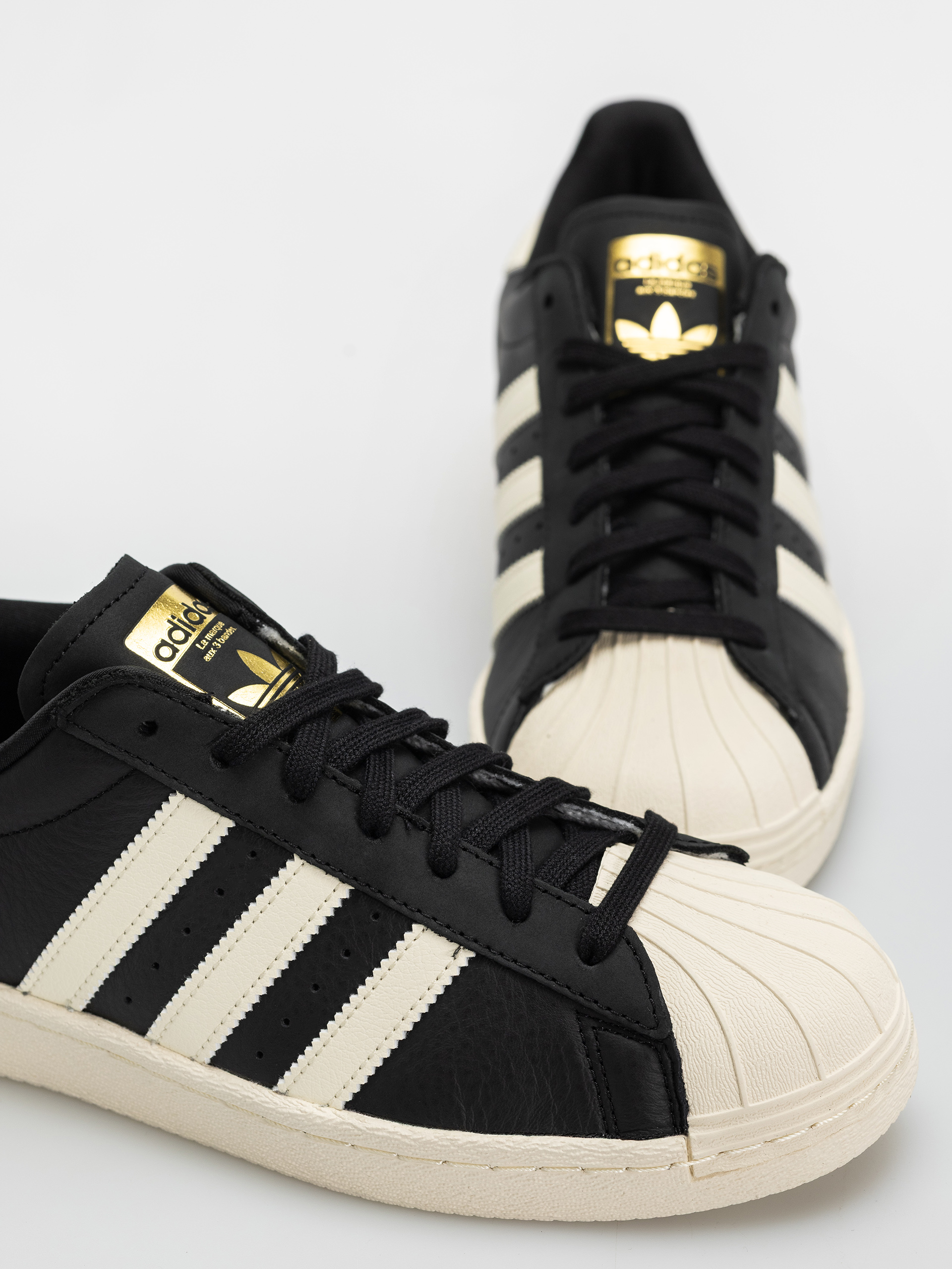 adidas Superstar 80 Adv Schuhe (cblack/crewht/goldmt)