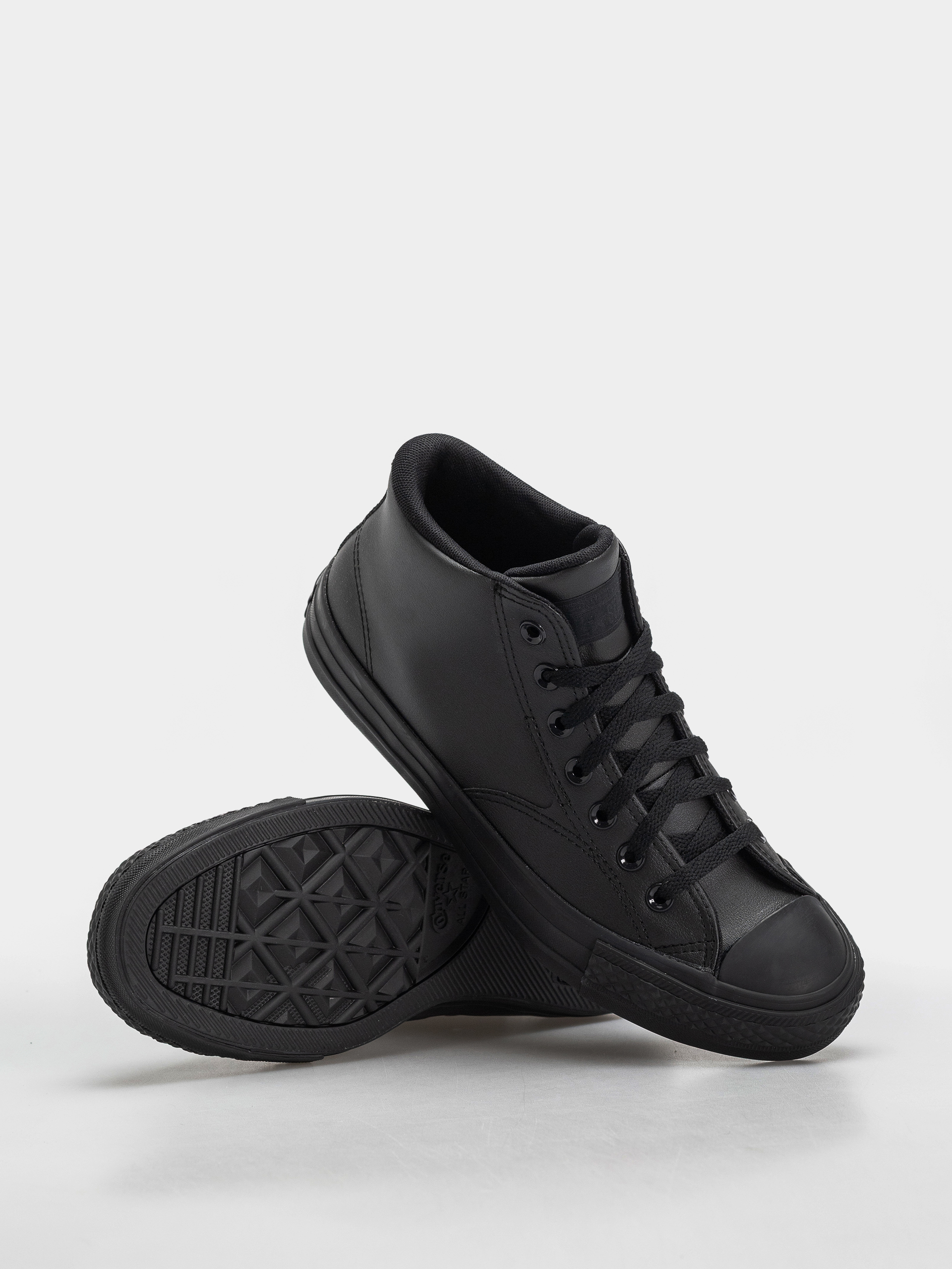 Converse Chuck Taylor All Star Malden Street Mid Shoes (black/black)