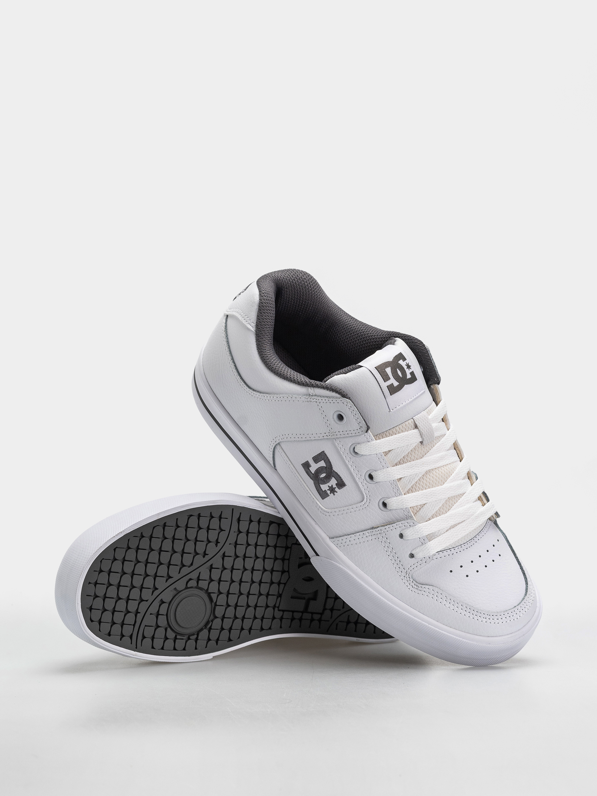 DC Pure Shoes (white/battleship/white)