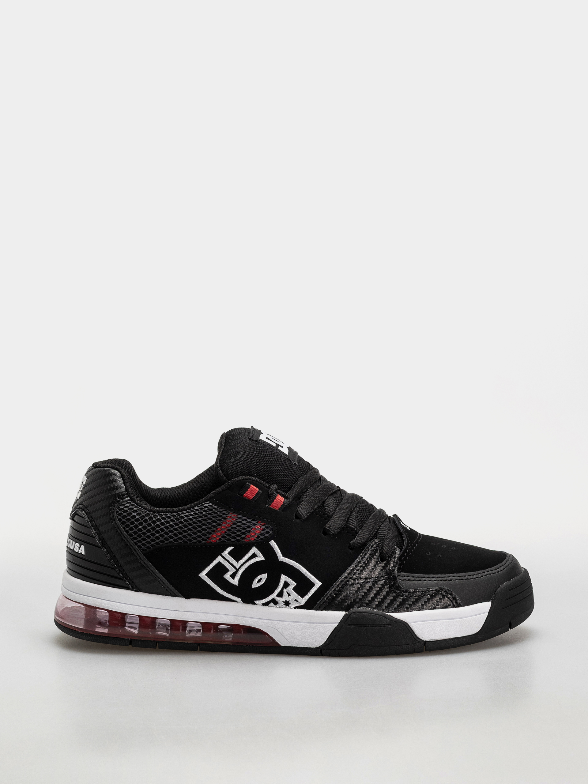 DC Versatile Shoes (black/white/athletic red)