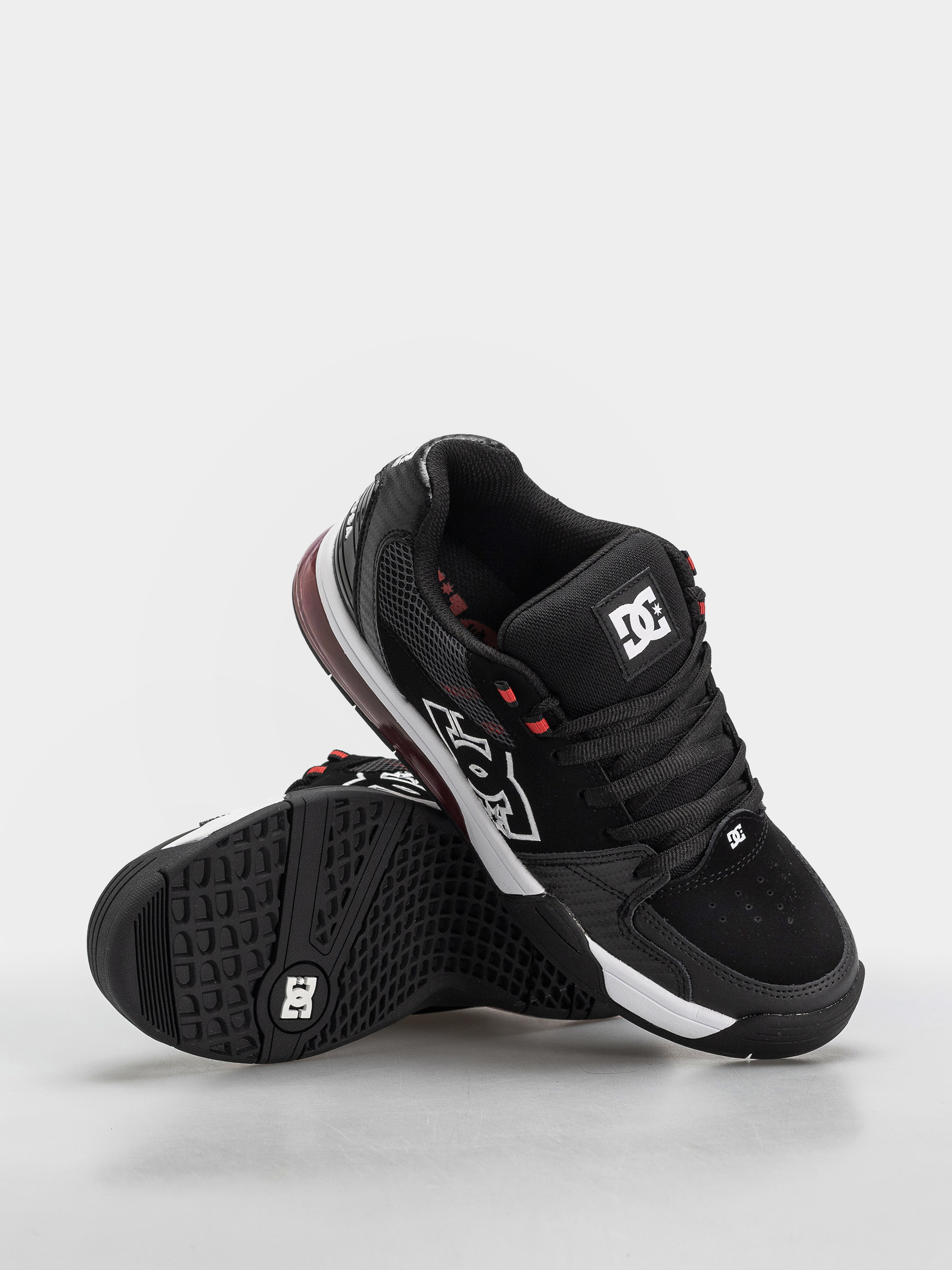 DC Versatile Shoes (black/white/athletic red)