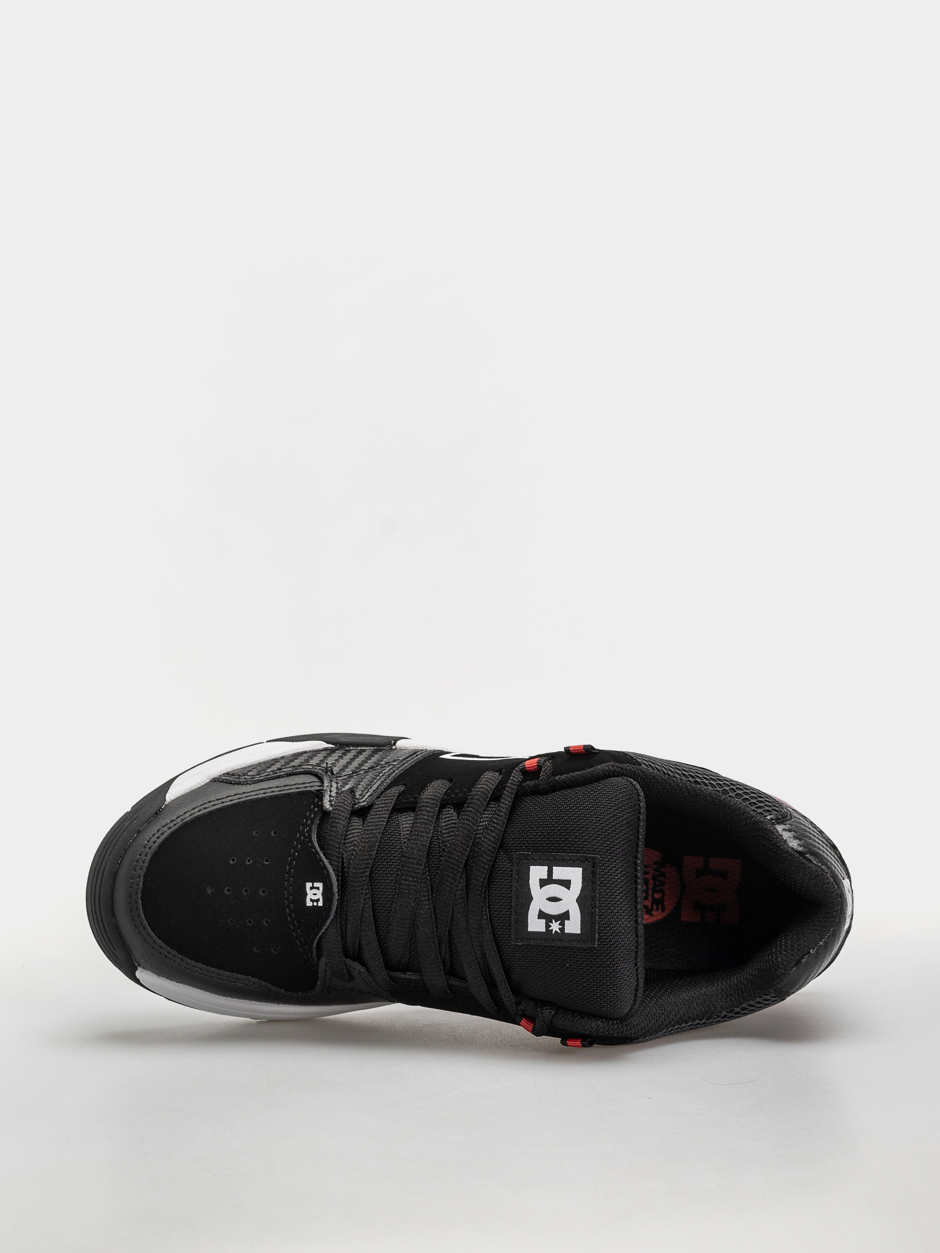 DC Versatile Shoes (black/white/athletic red)