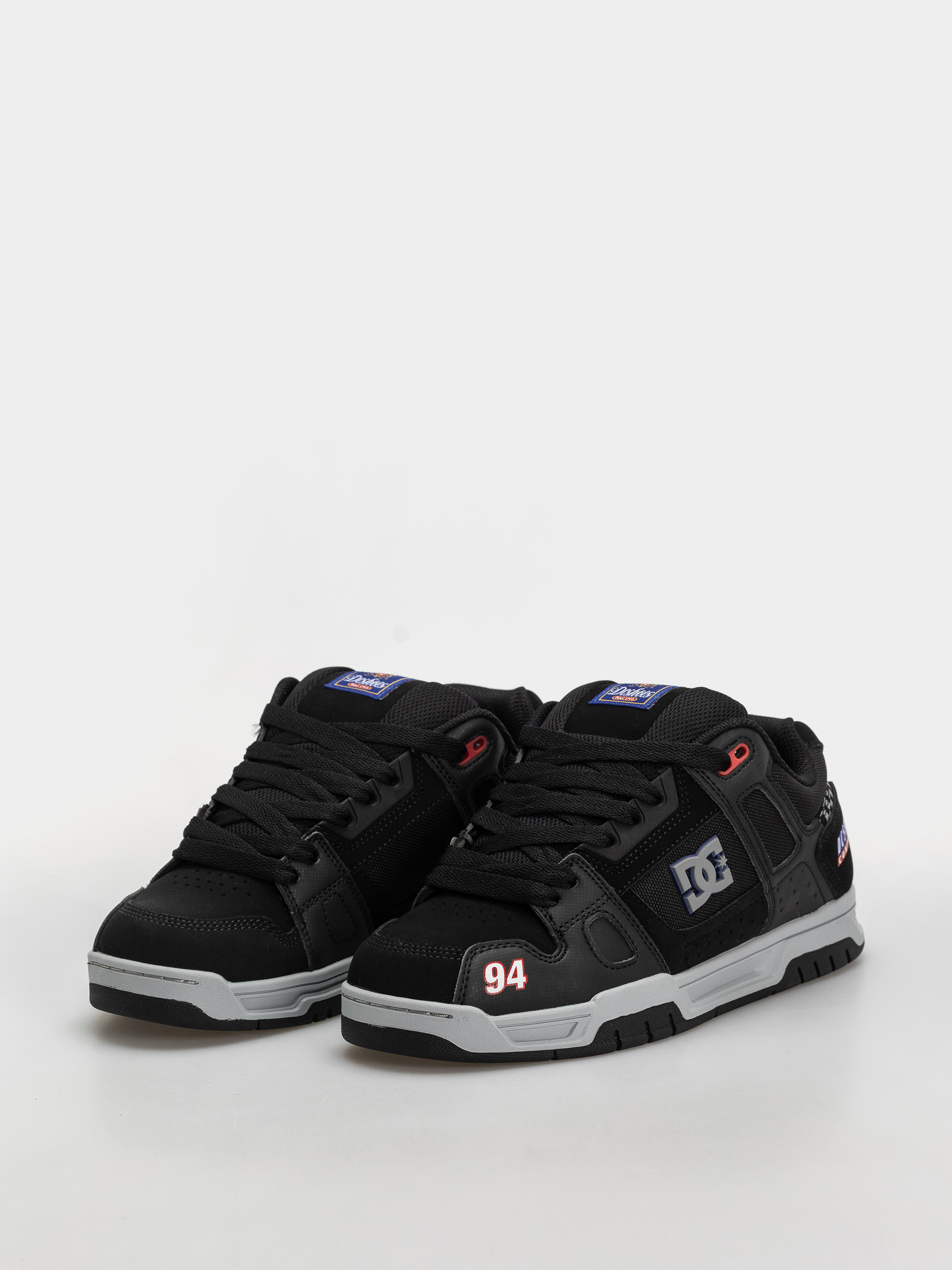 DC Stag Shoes (black/grey/blue)