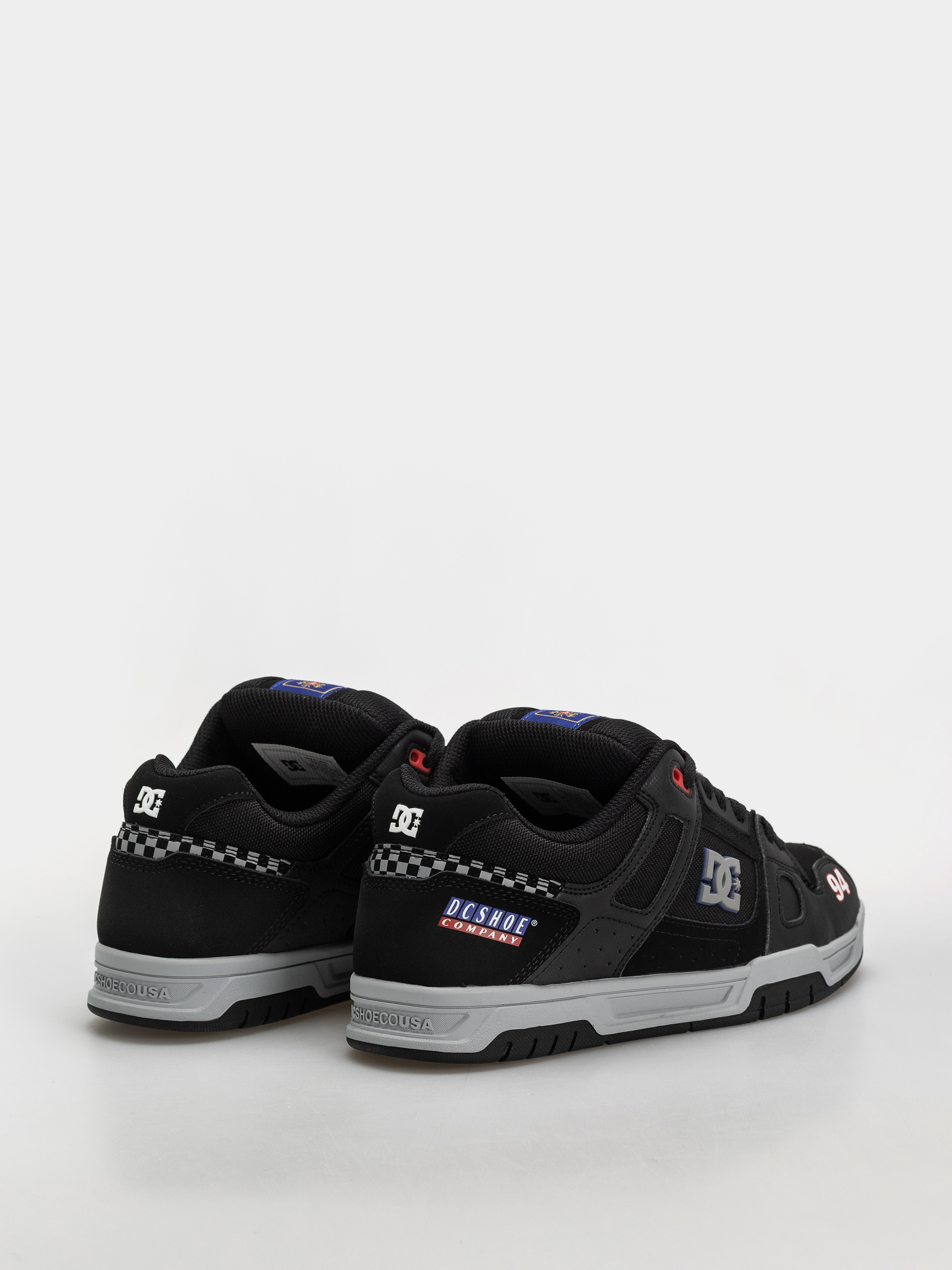 DC Stag Shoes (black/grey/blue)