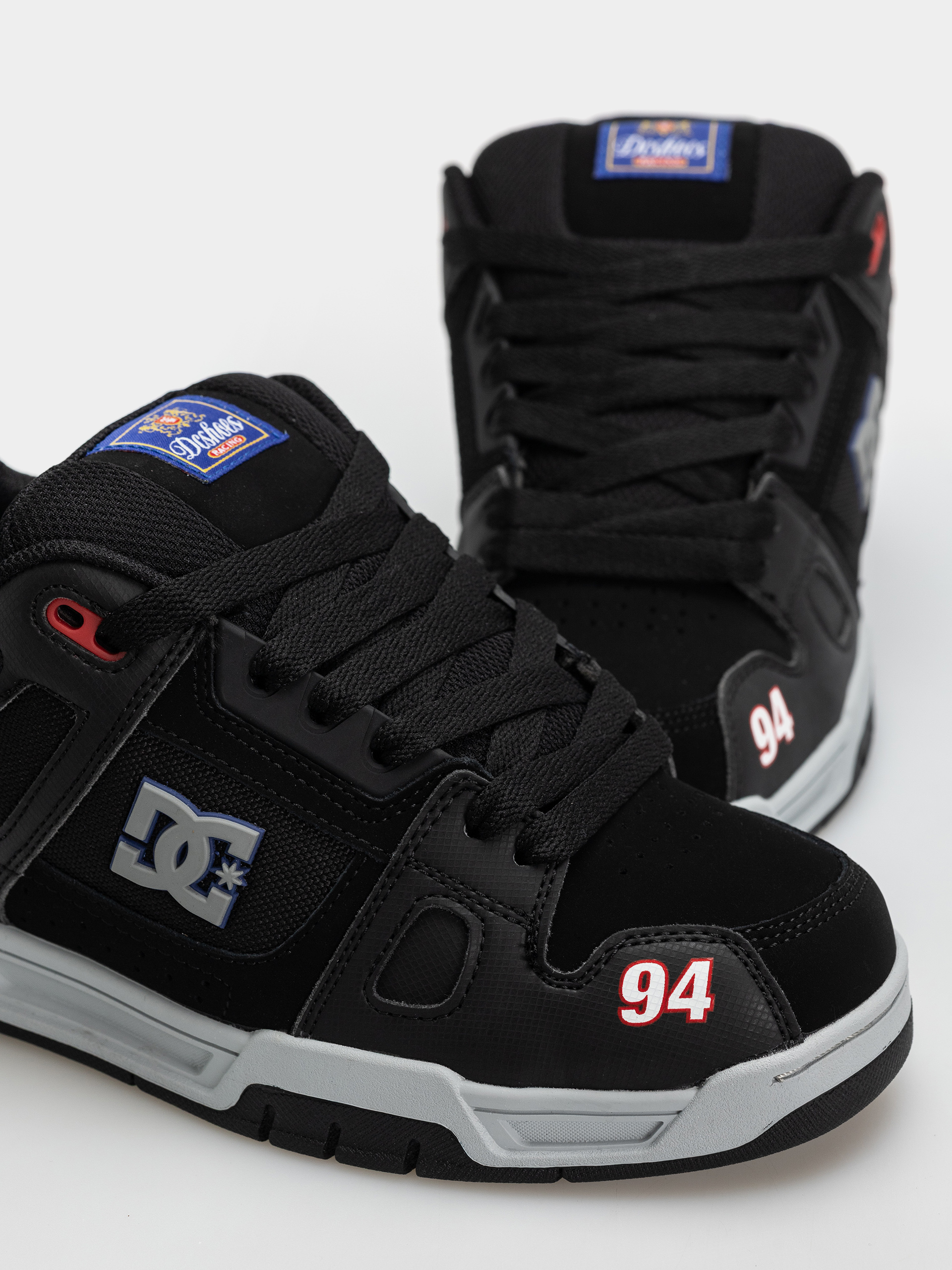 DC Stag Shoes (black/grey/blue)