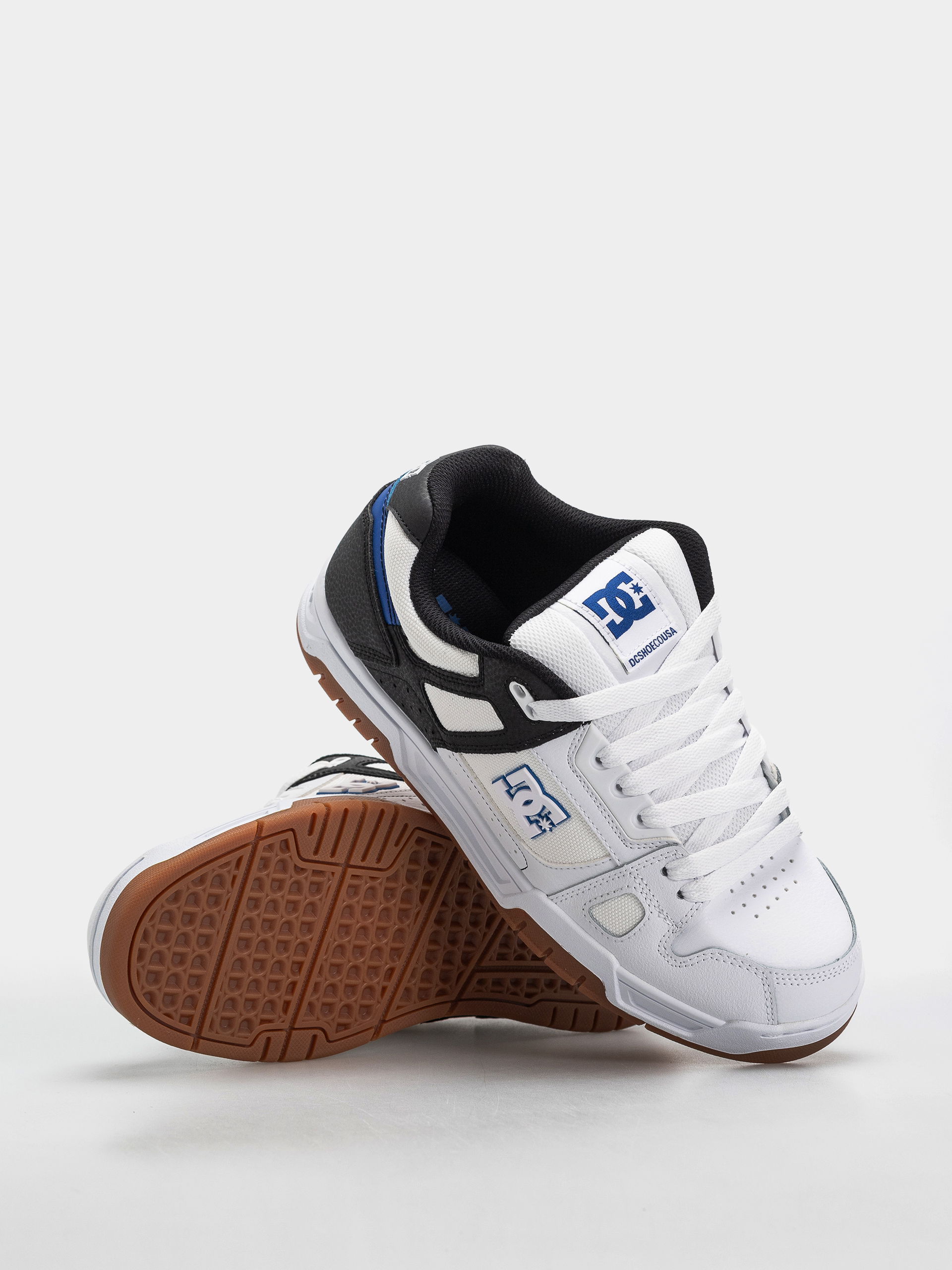 DC Stag Schuhe (white/black/blue)