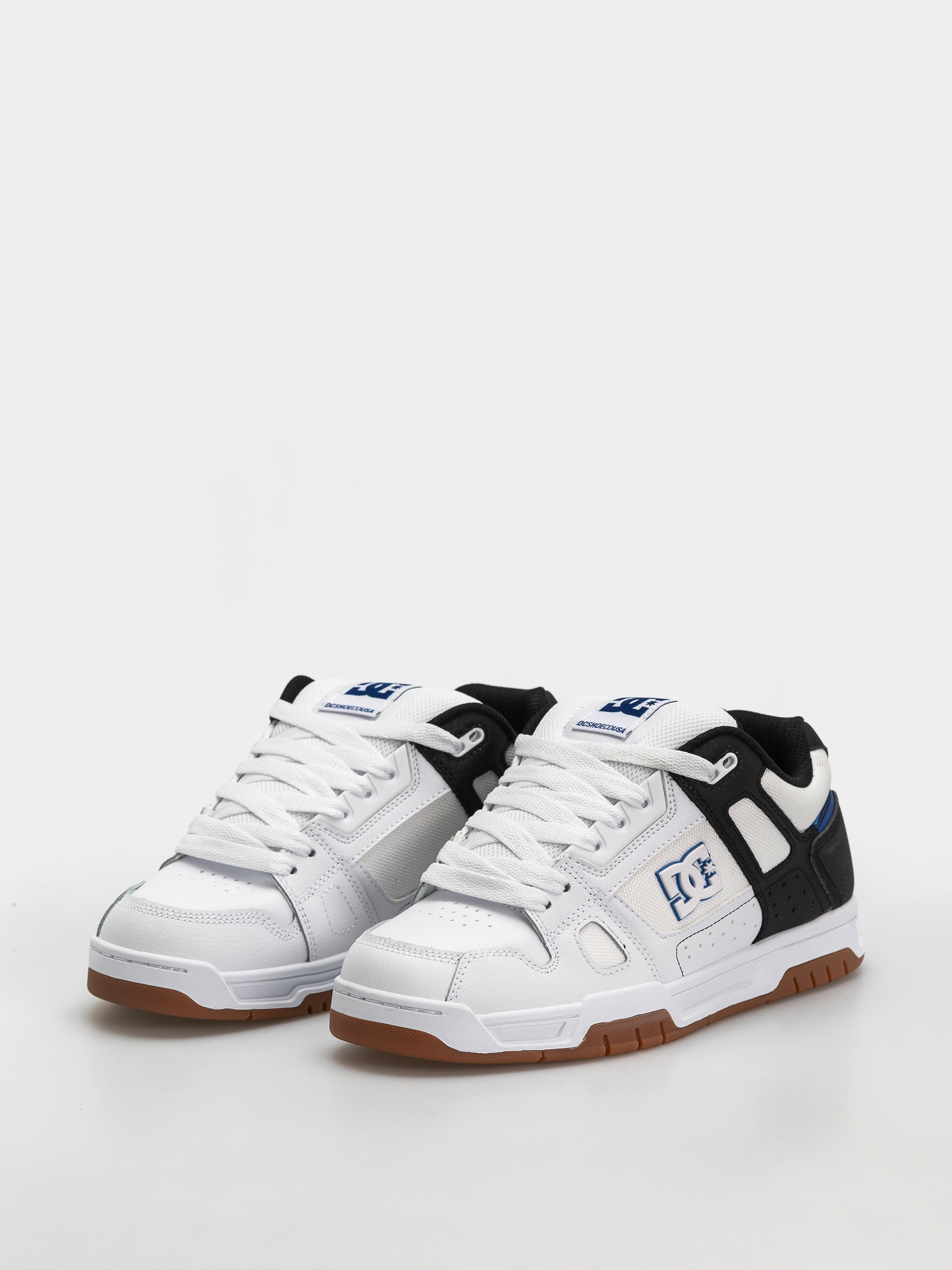 DC Stag Shoes (white/black/blue)