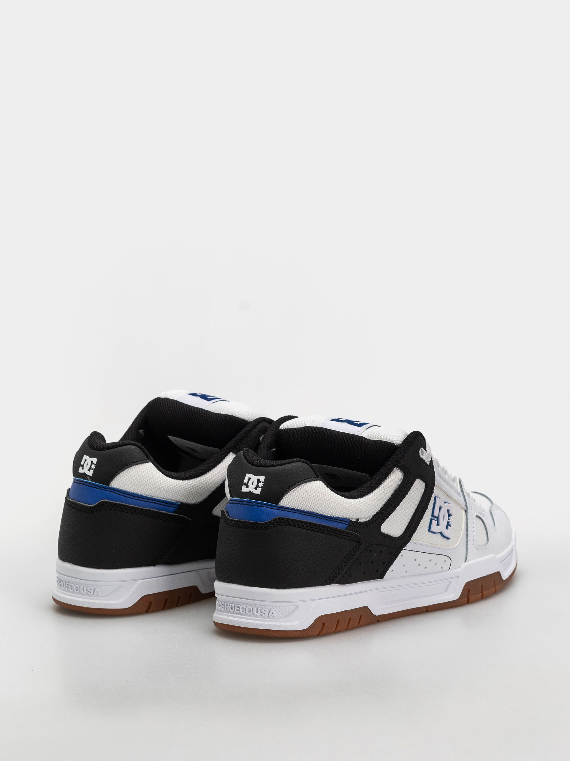 DC Stag Schuhe (white/black/blue)