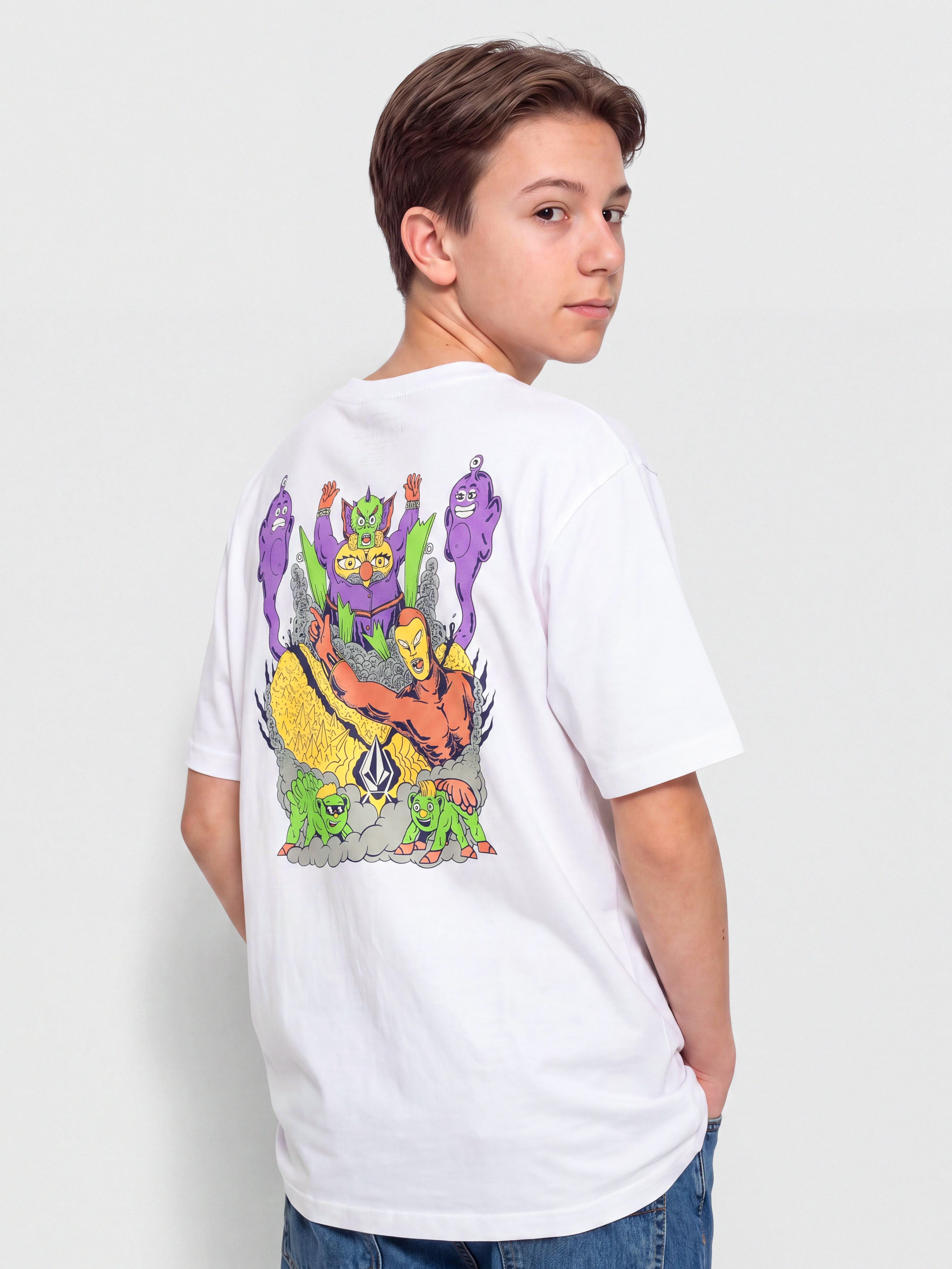 Volcom Fa Ben Sanaire 2 JR T-shirt (white)