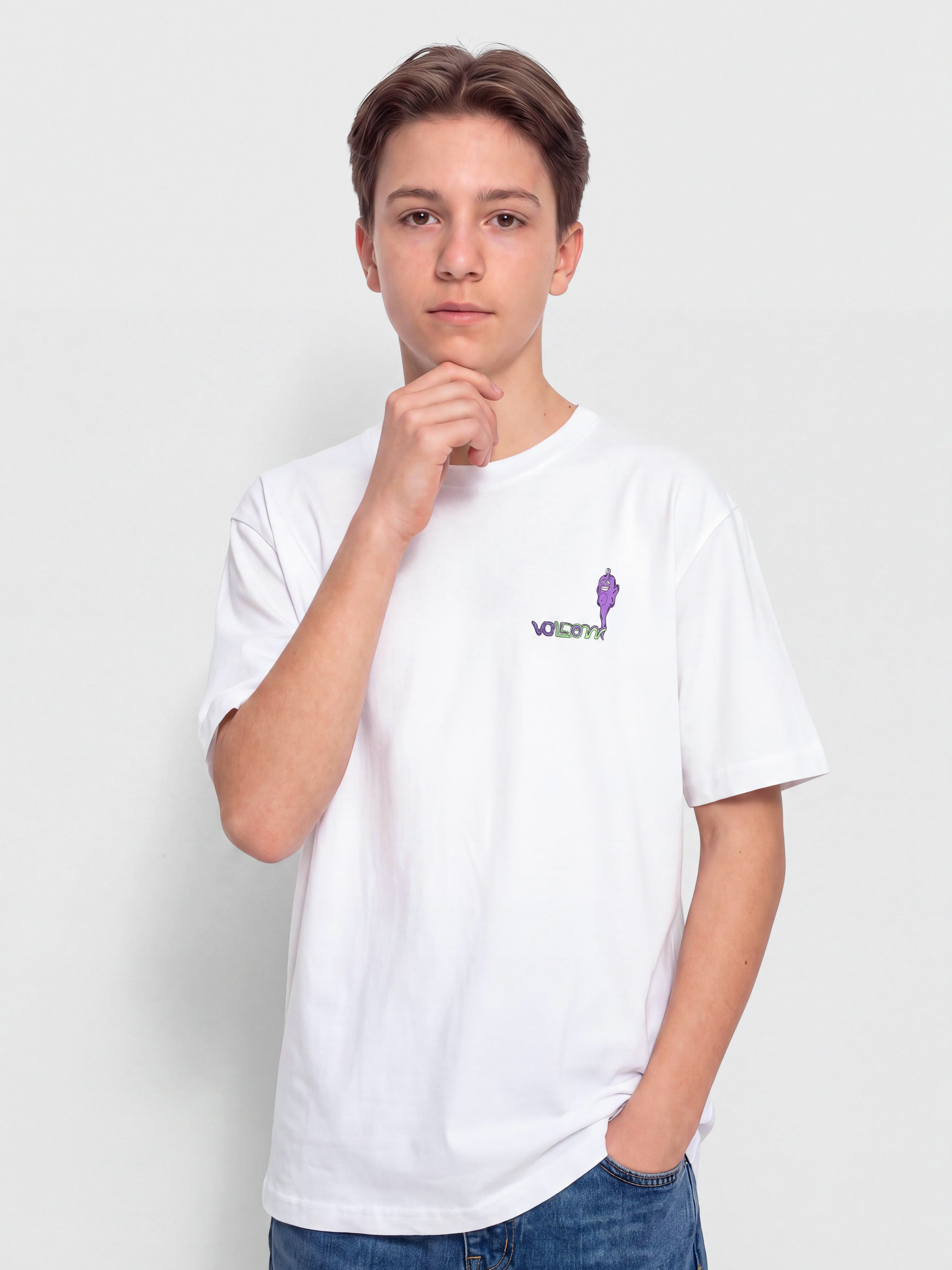 Volcom Fa Ben Sanaire 2 JR T-shirt (white)