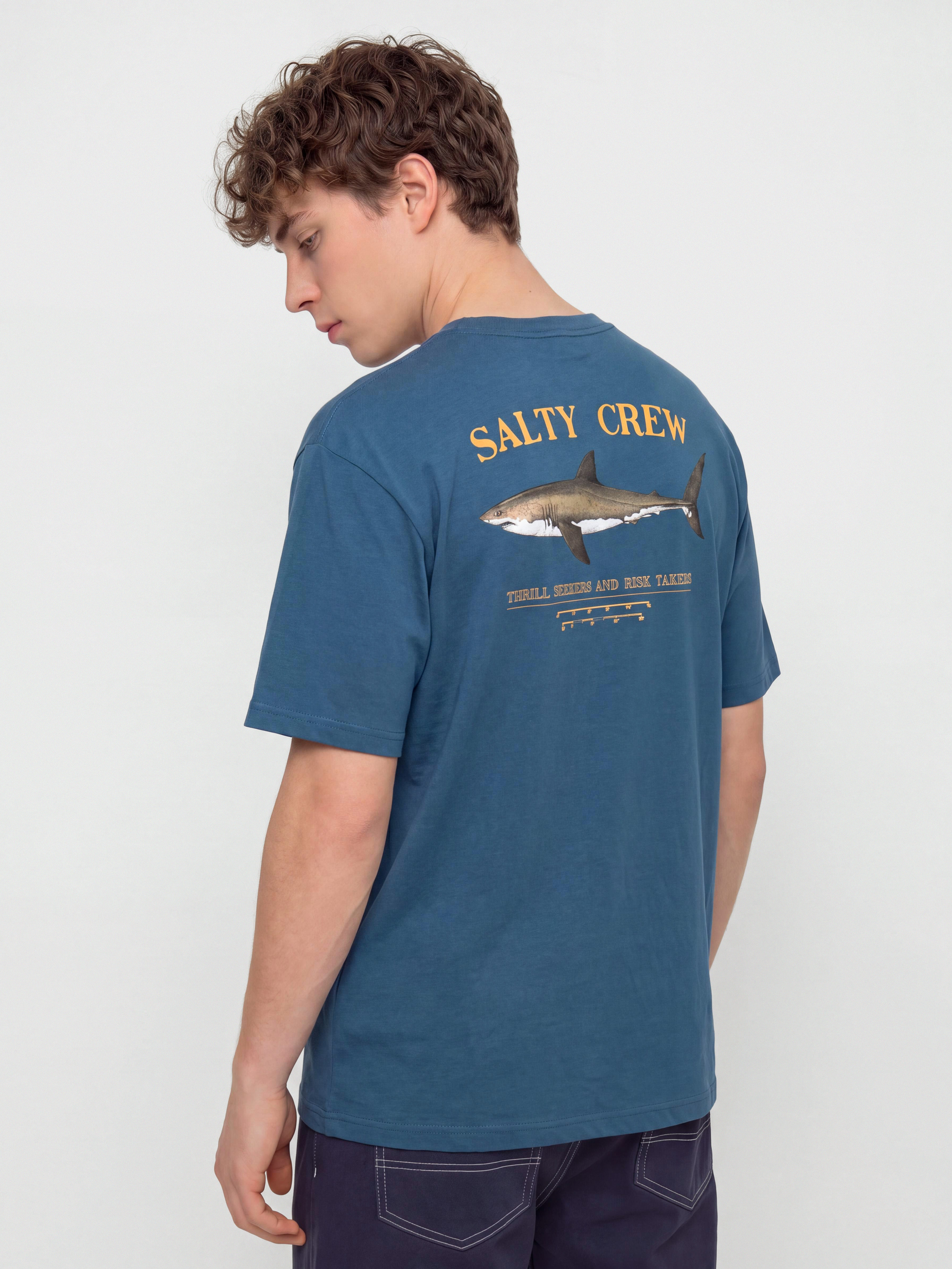 Salty Crew Bruce T-Shirt (cast blue)