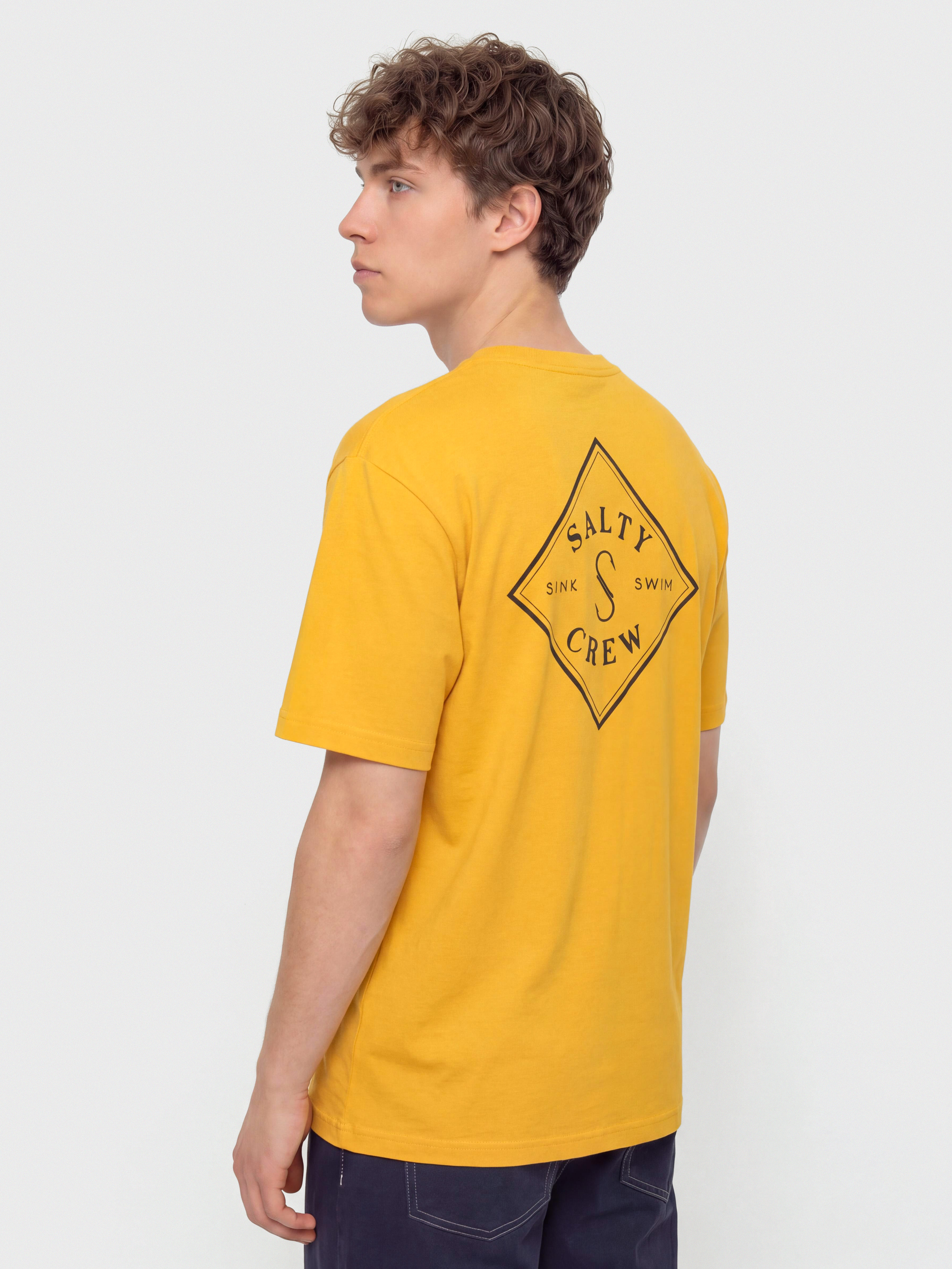 Salty Crew Tippet T-Shirt (mineral yellow)