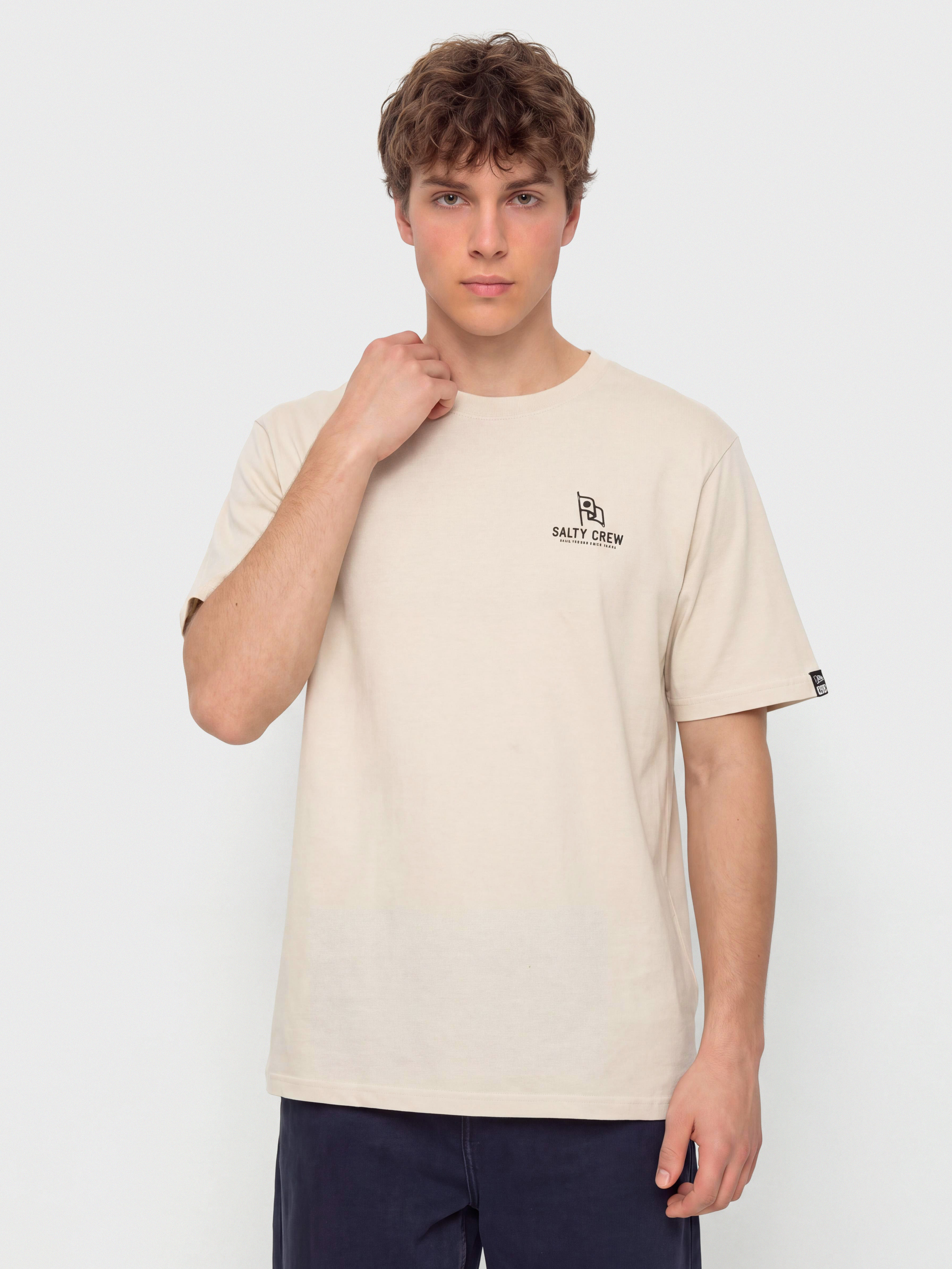 Salty Crew T-Shirt Flyer (moonbeam)