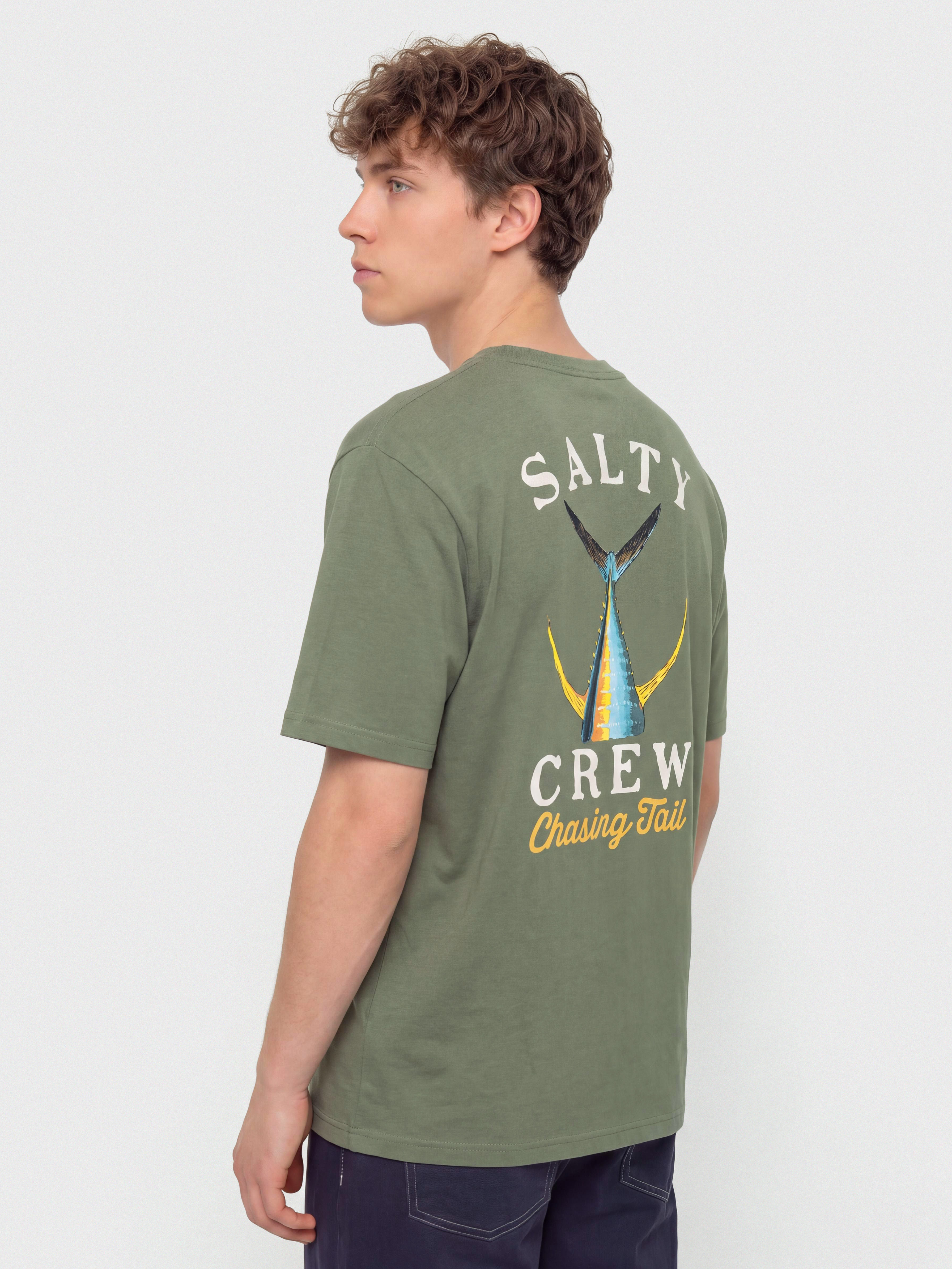 Salty Crew T-Shirt Tailed (laurel wreath)