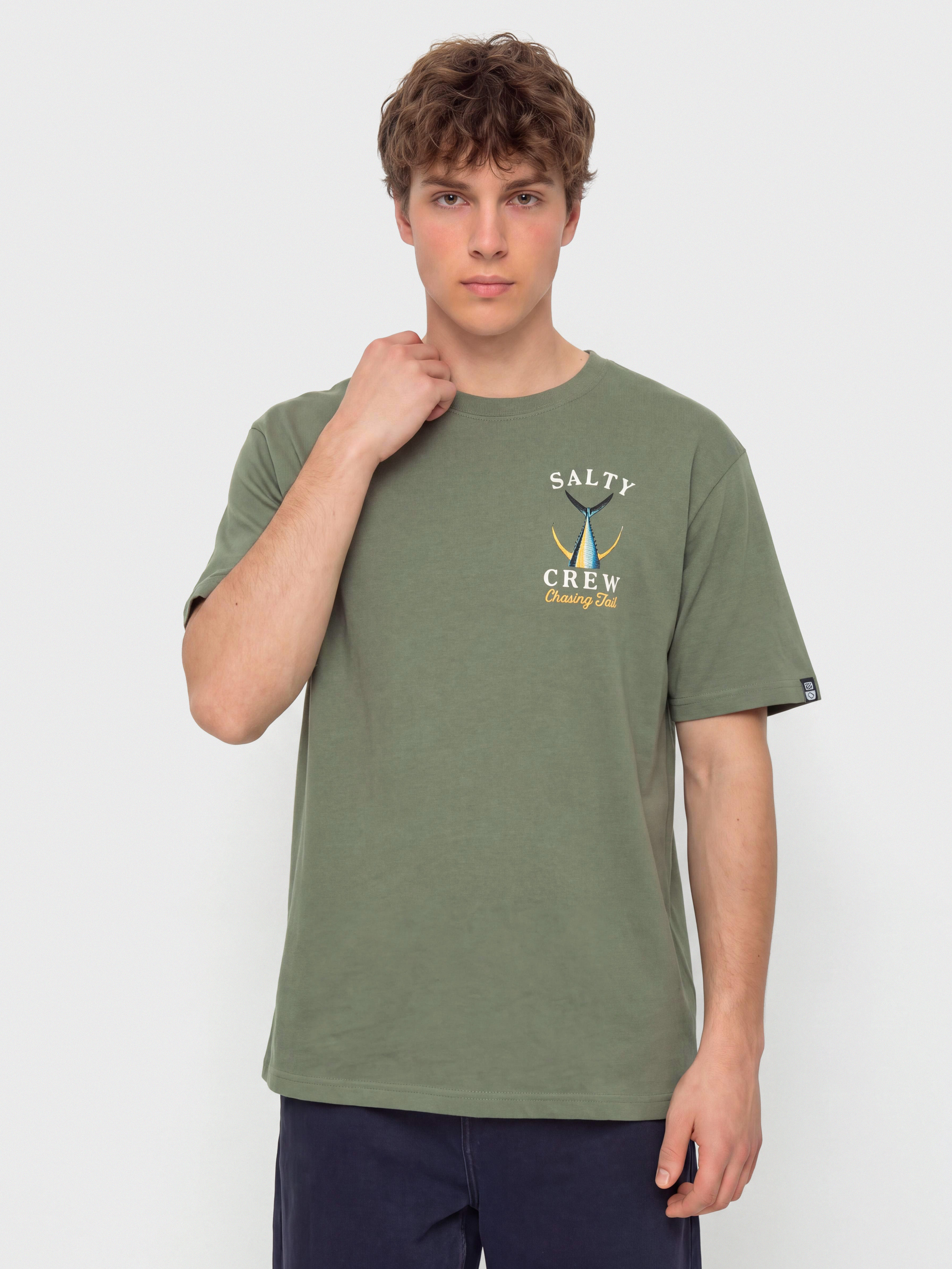 Salty Crew T-Shirt Tailed (laurel wreath)