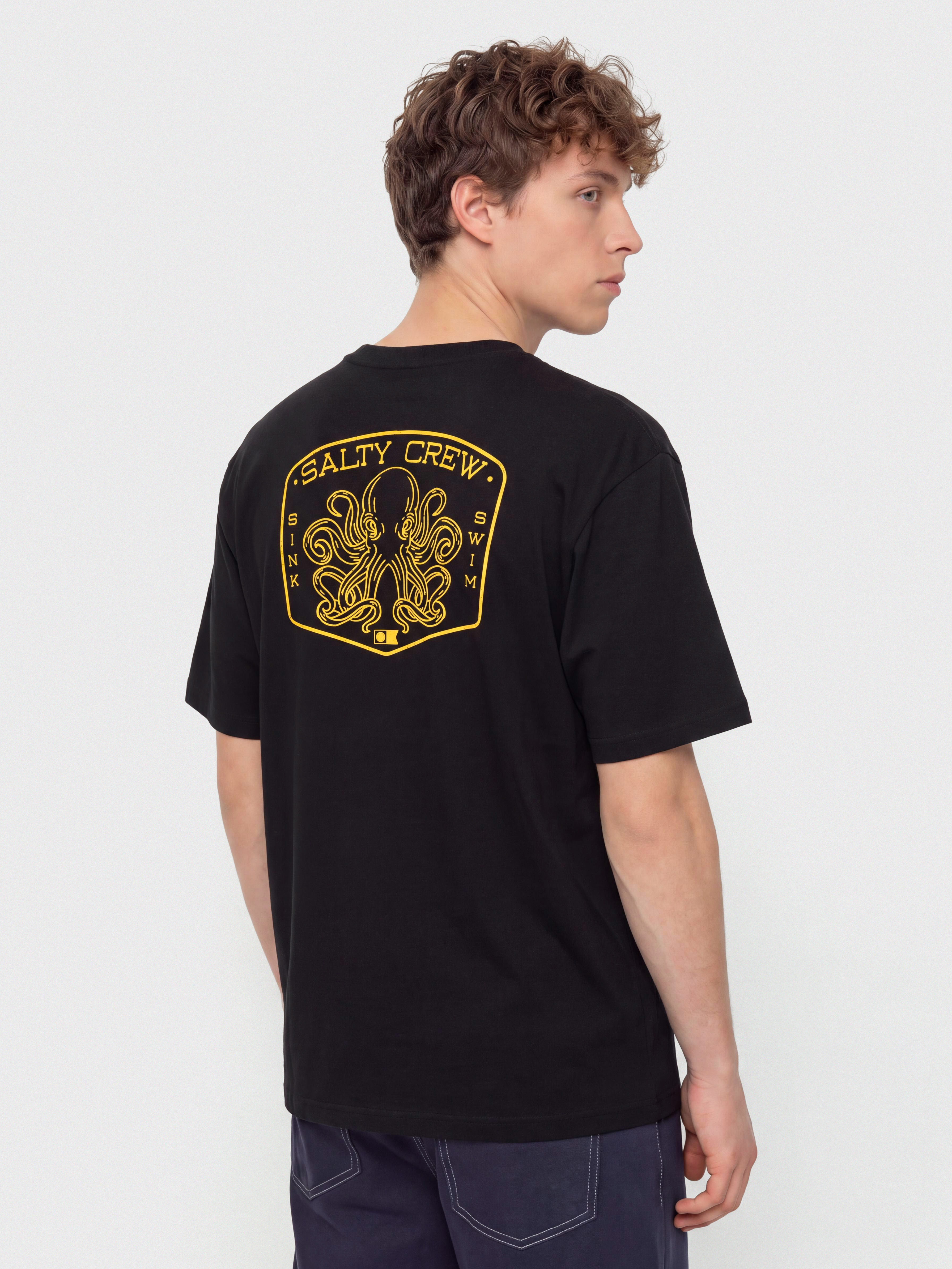 Salty Crew Tako Club Classic T-Shirt (black)