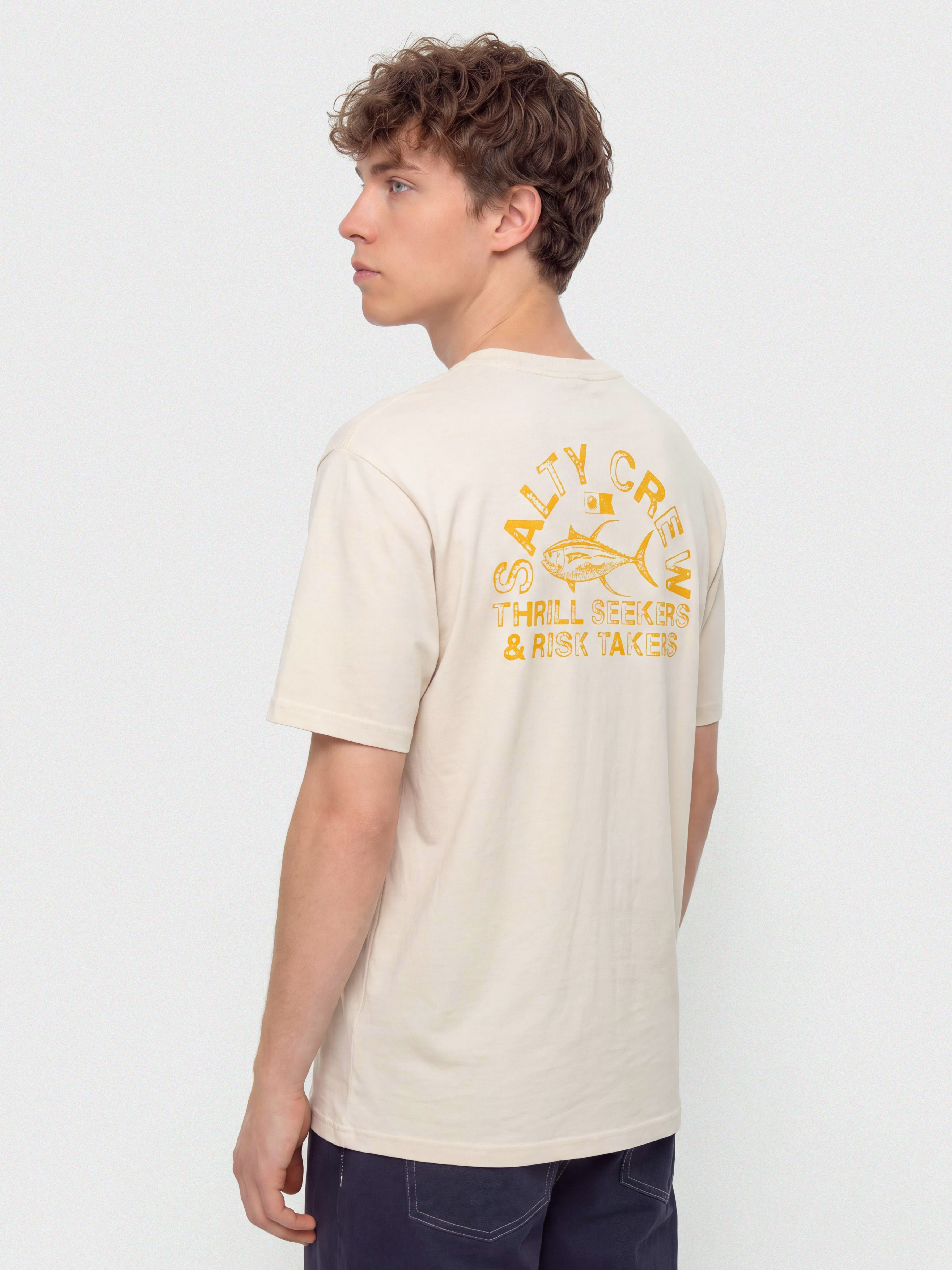 Salty Crew T-Shirt Stamped Classic (moonbeam)