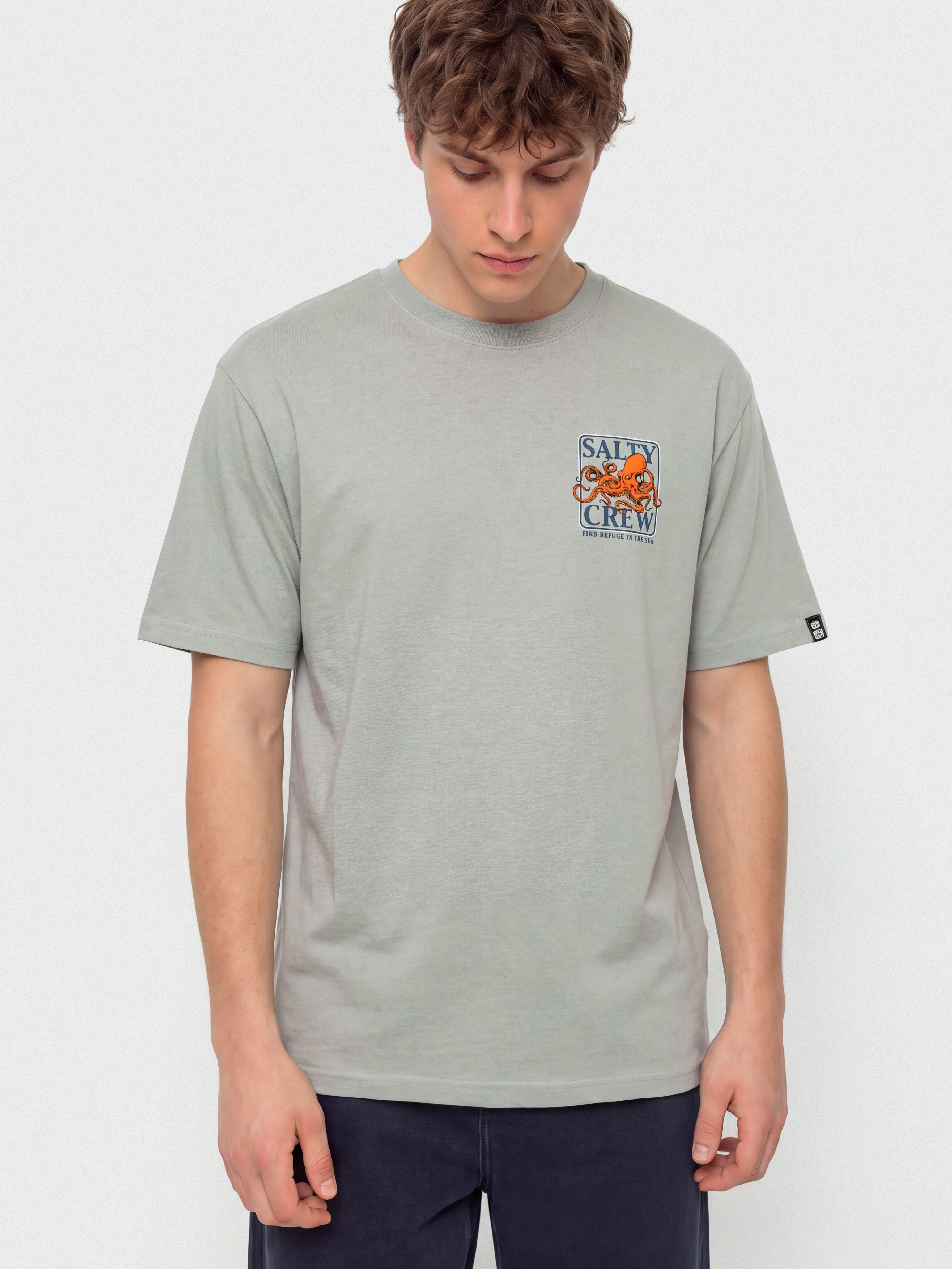 Salty Crew T-Shirt Ink Slinger (quarry)