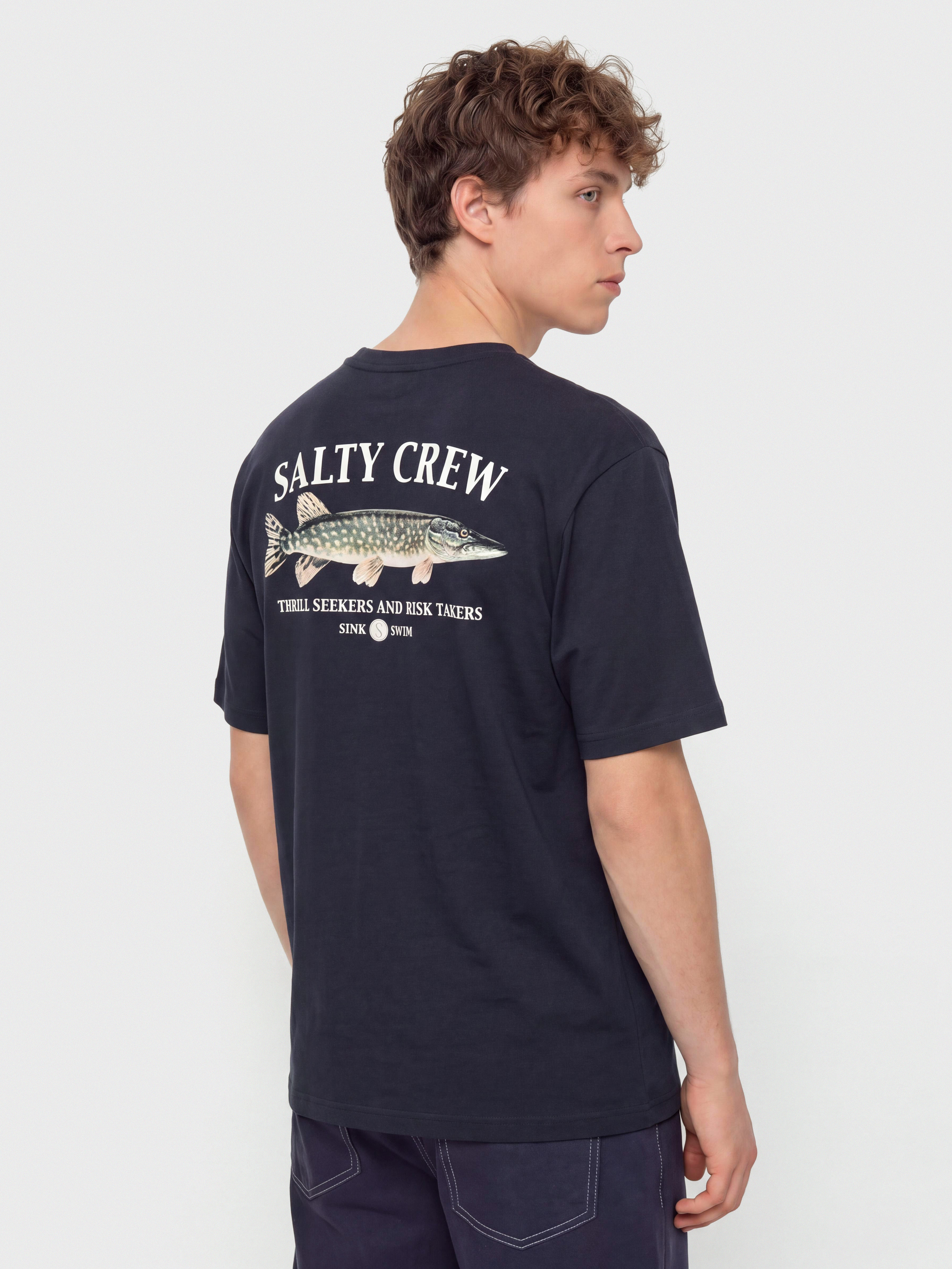 Salty Crew T-Shirt Euro Pike (navy)