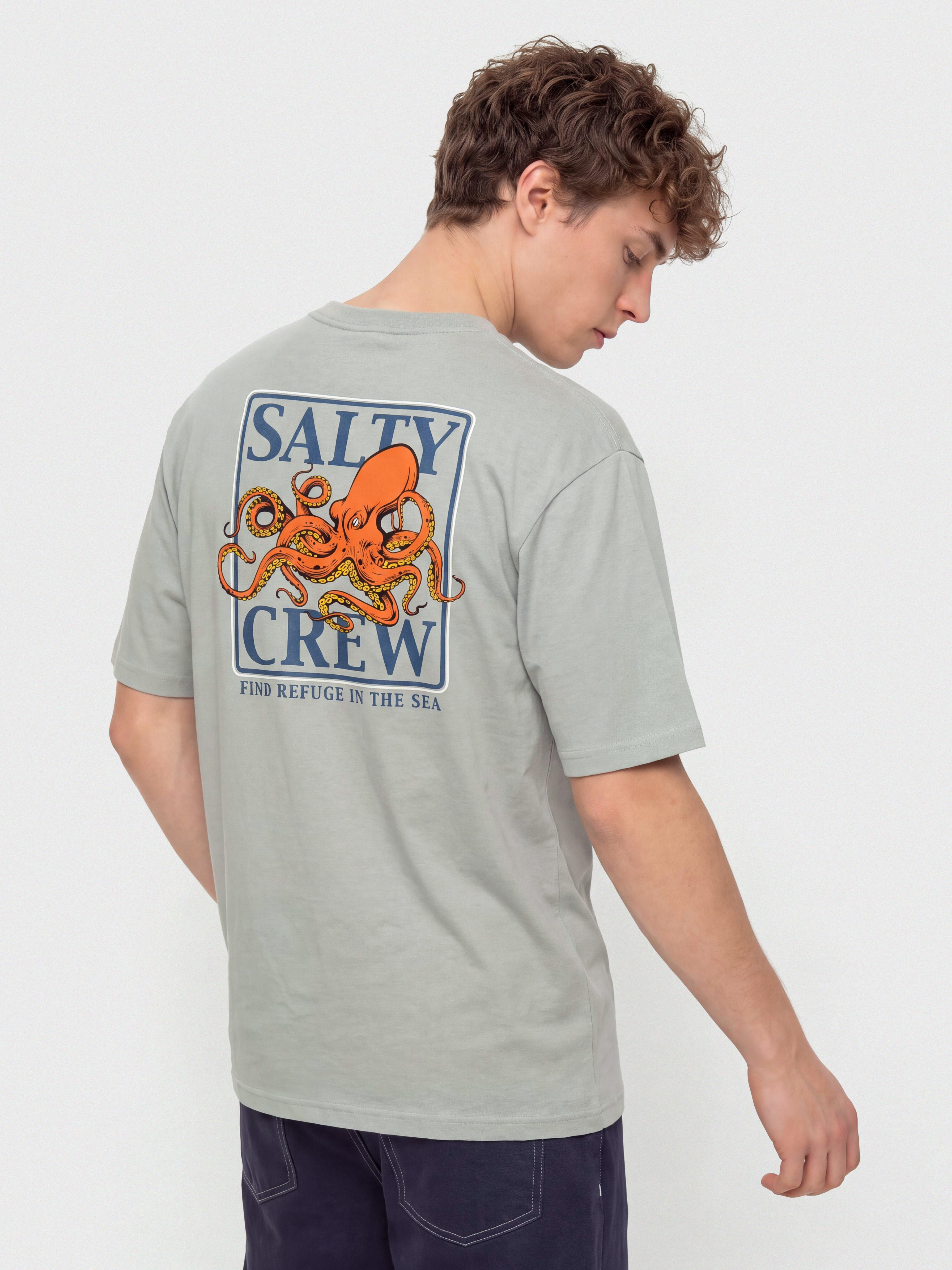 Salty Crew T-Shirt Ink Slinger (quarry)