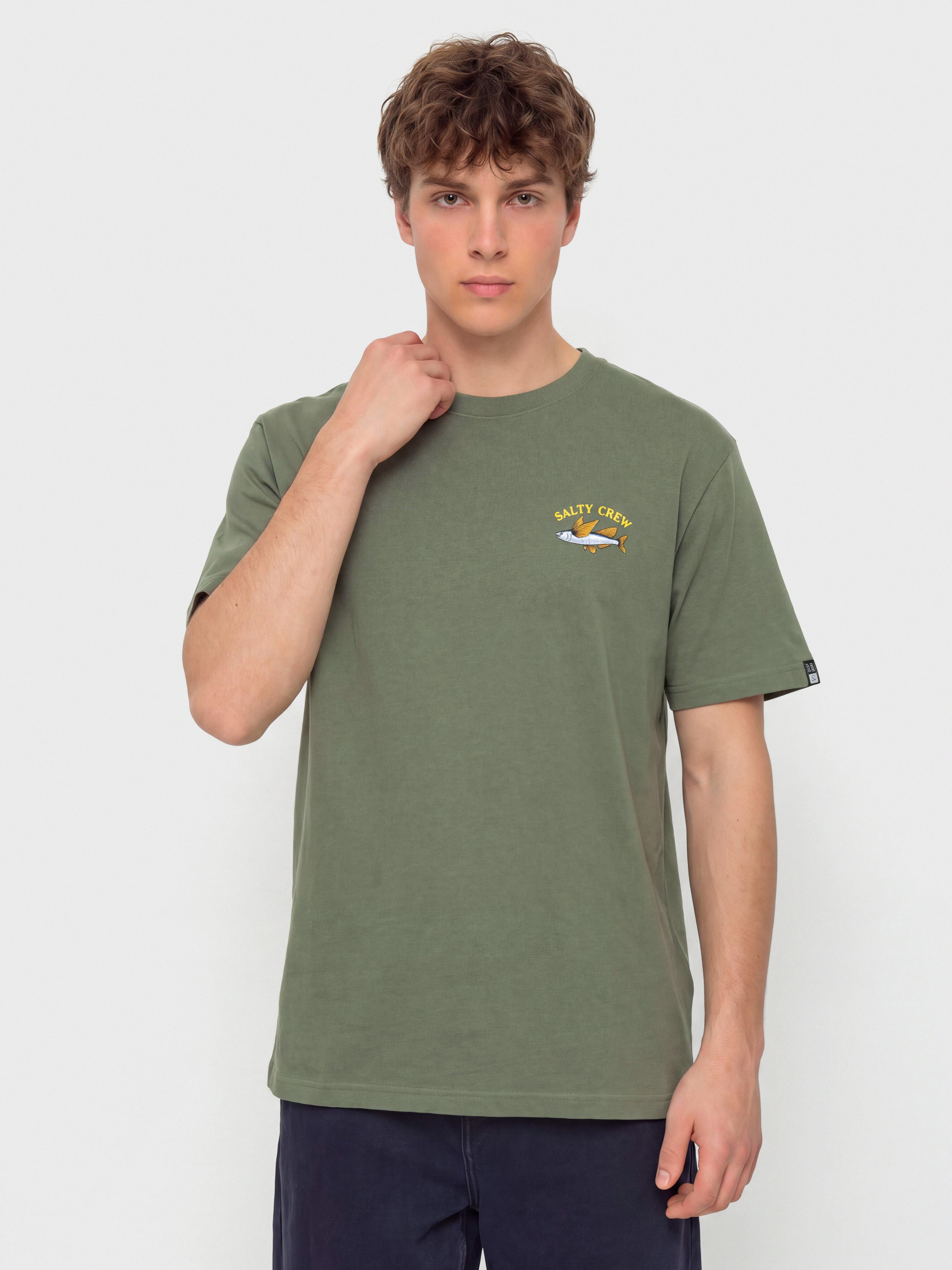 Salty Crew T-Shirt Fly Home (laurel wreath)