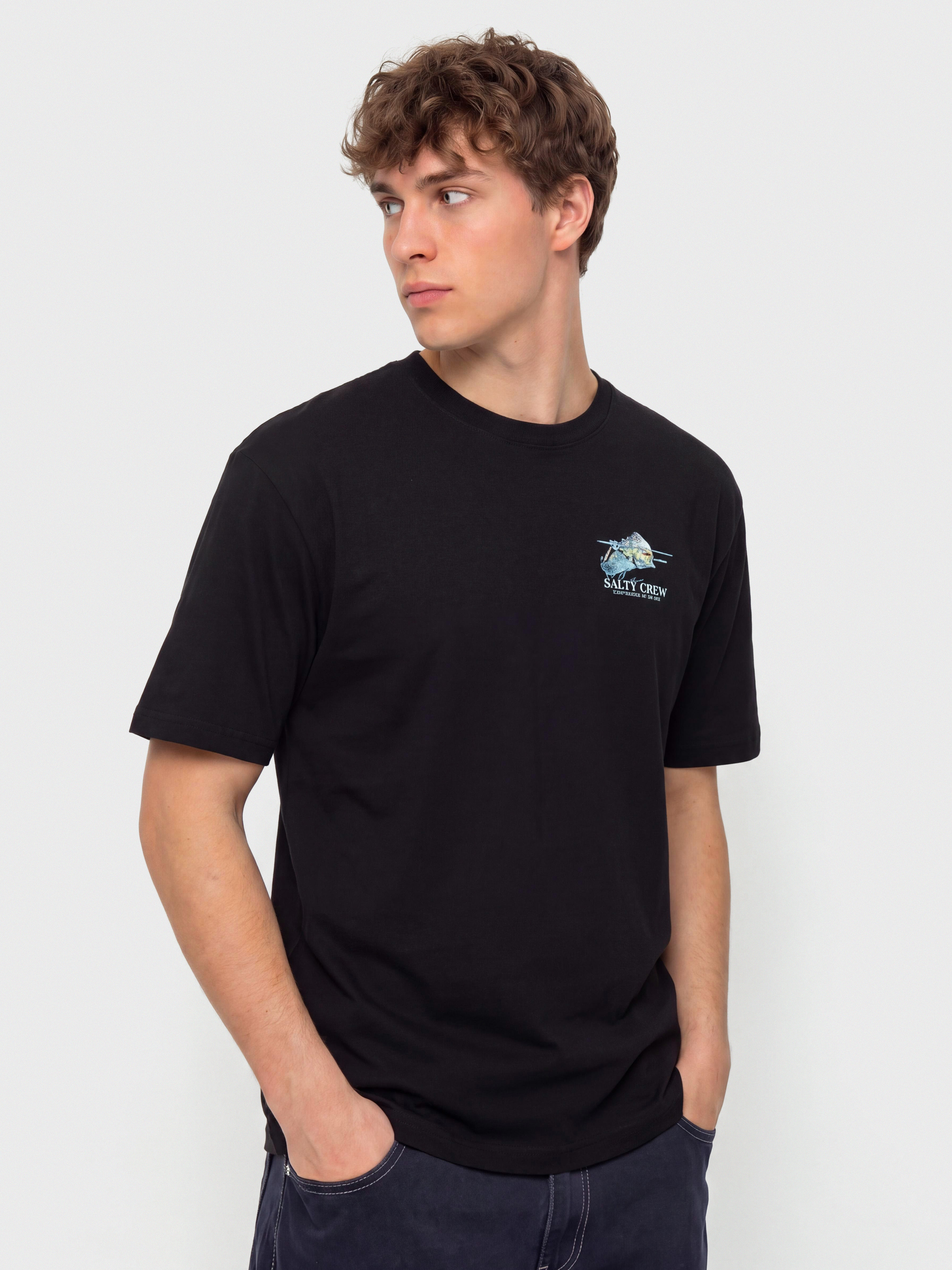 Salty Crew T-Shirt Mahi Surface (black)