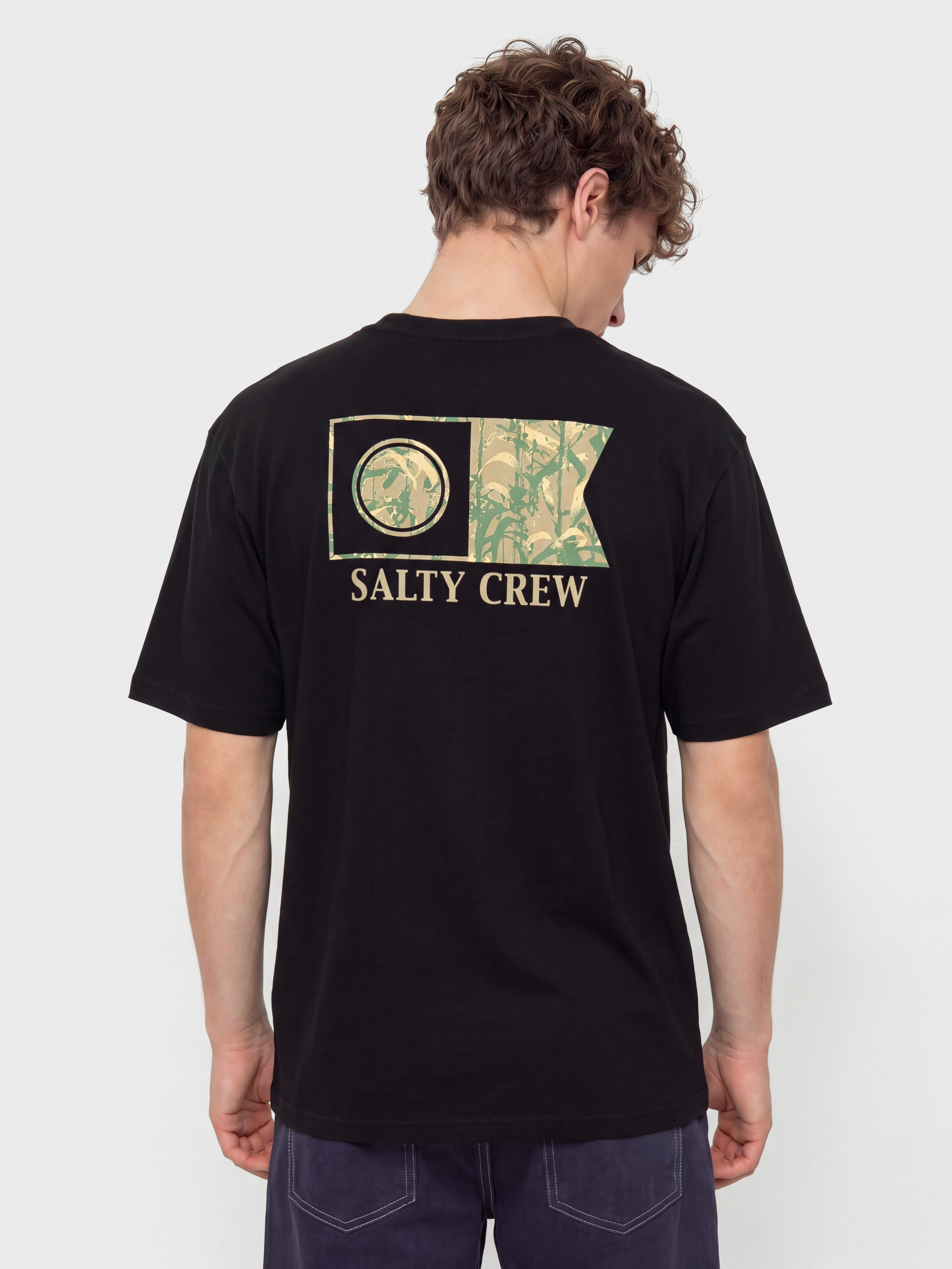 Salty Crew T-Shirt Flagship (black)