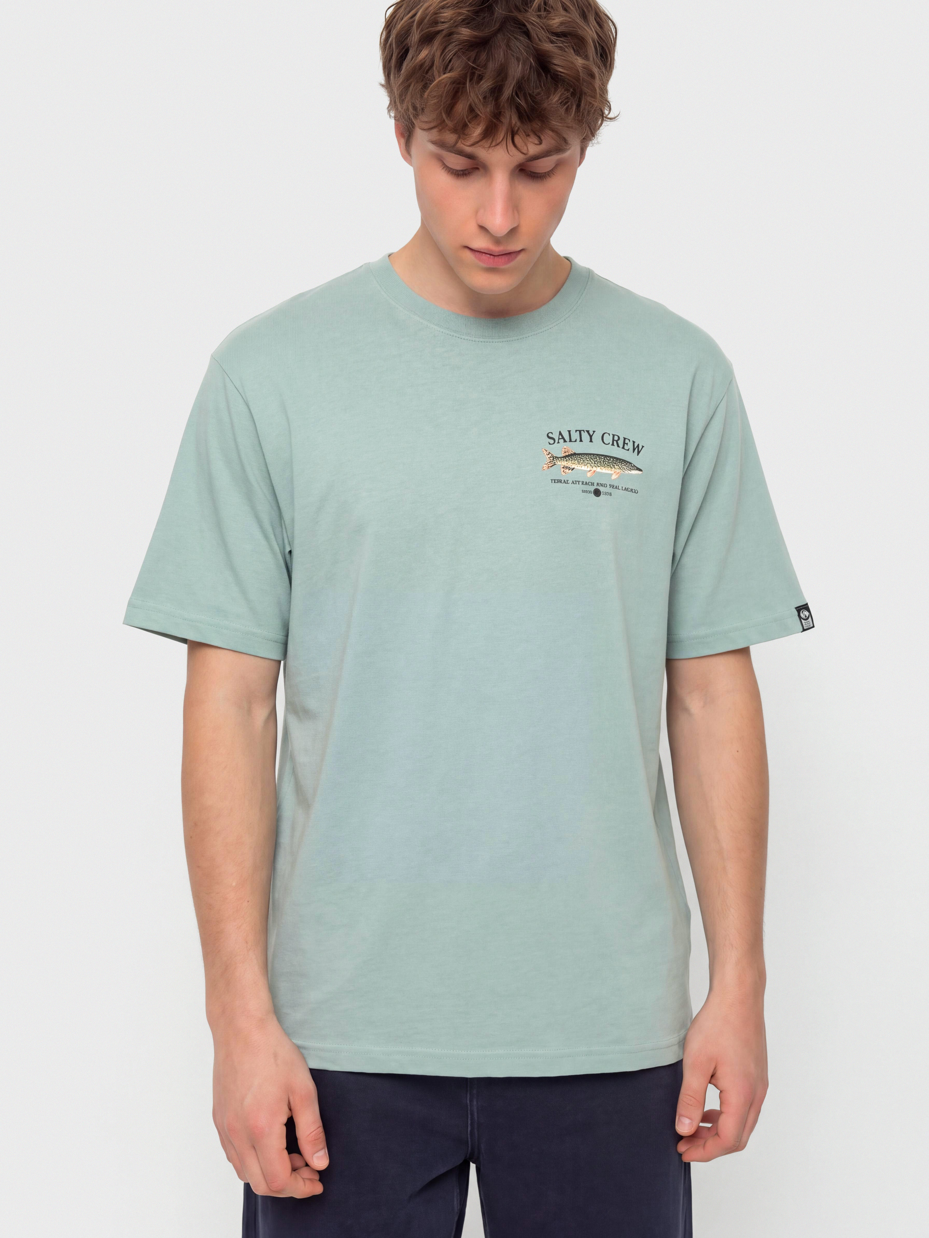 Salty Crew T-Shirt Euro Pike (mackerel)