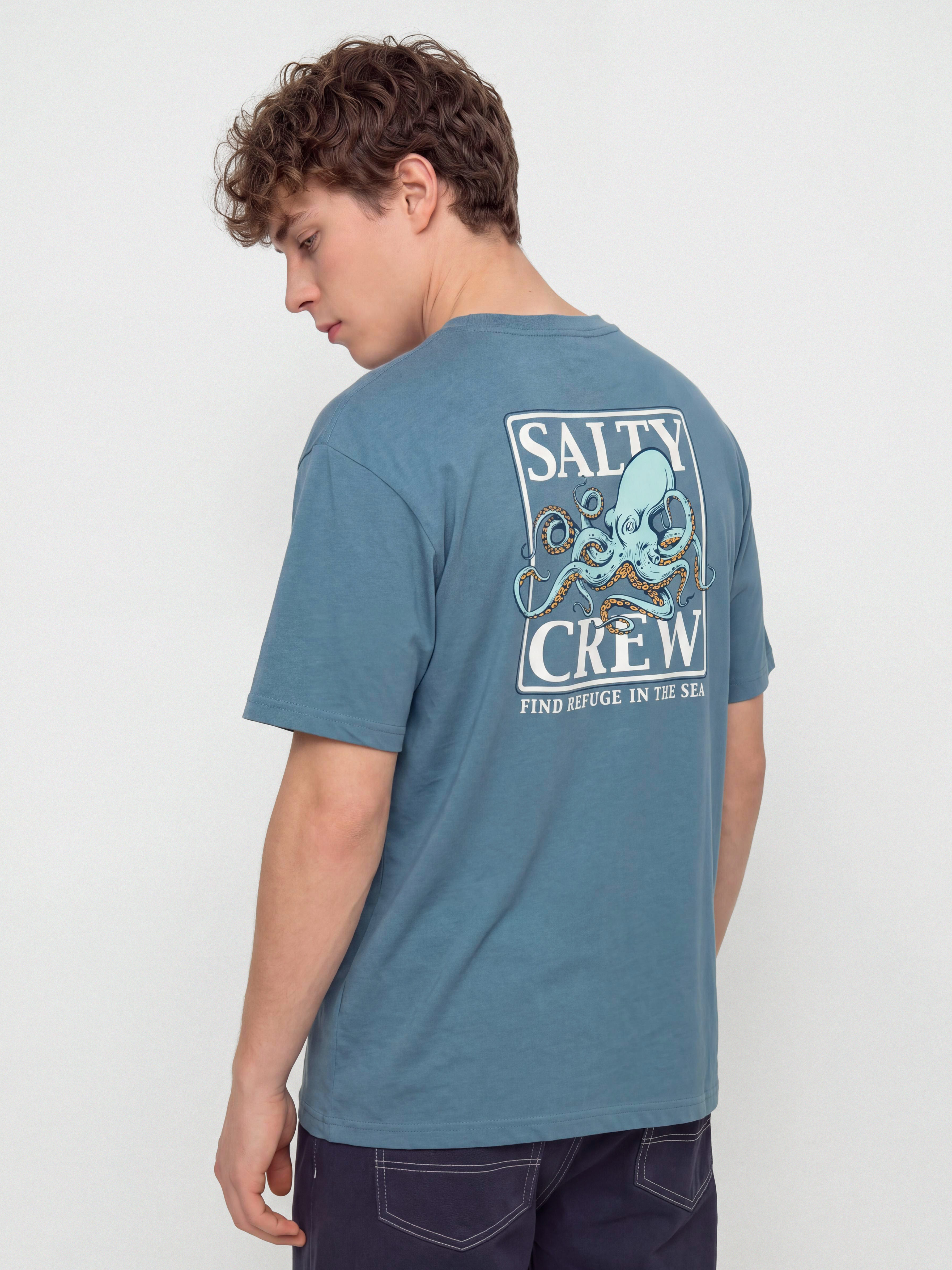 Salty Crew Ink Slinger T-shirt (slate)
