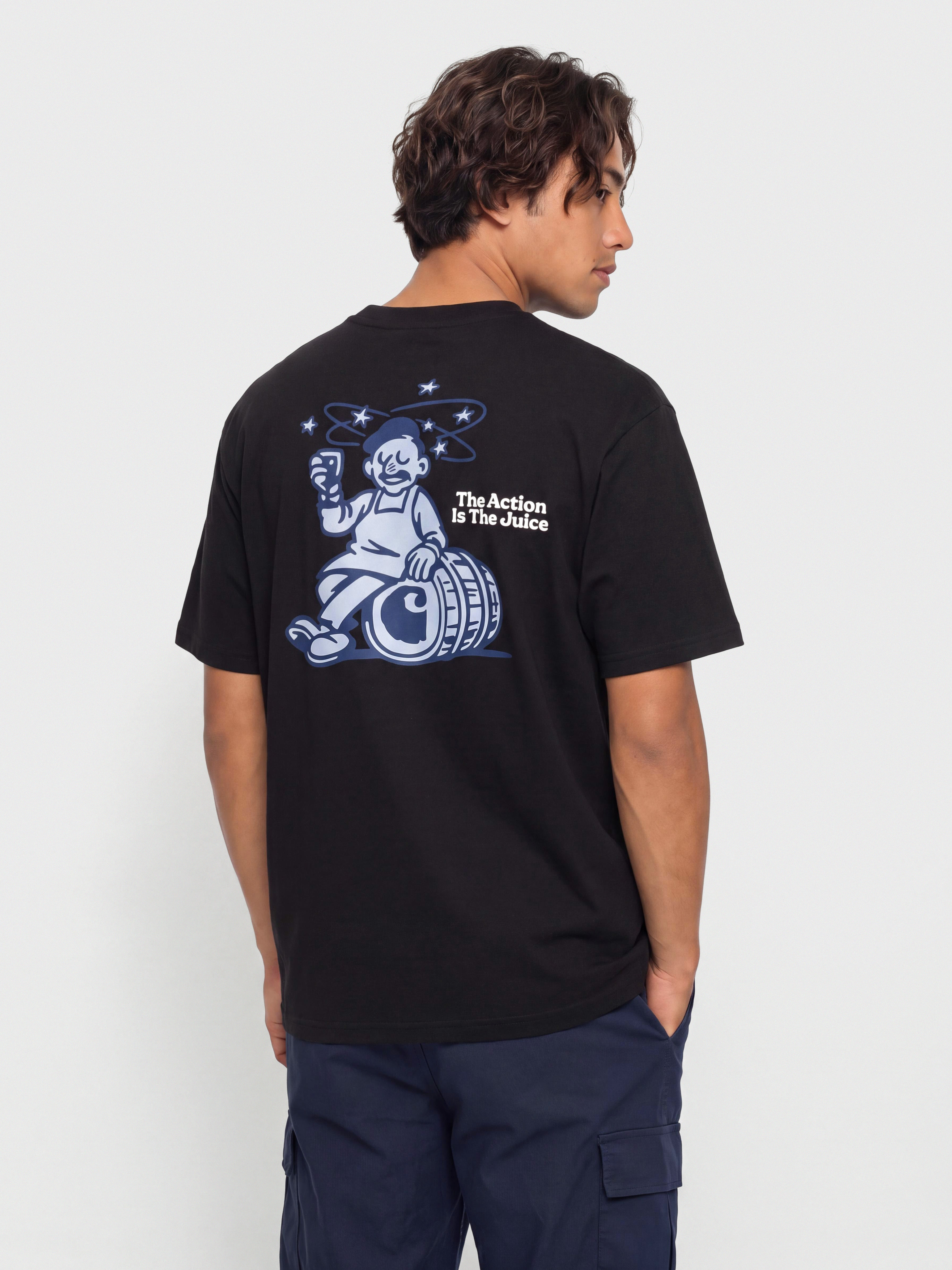 Carhartt WIP Grape Picker T-Shirt (black)