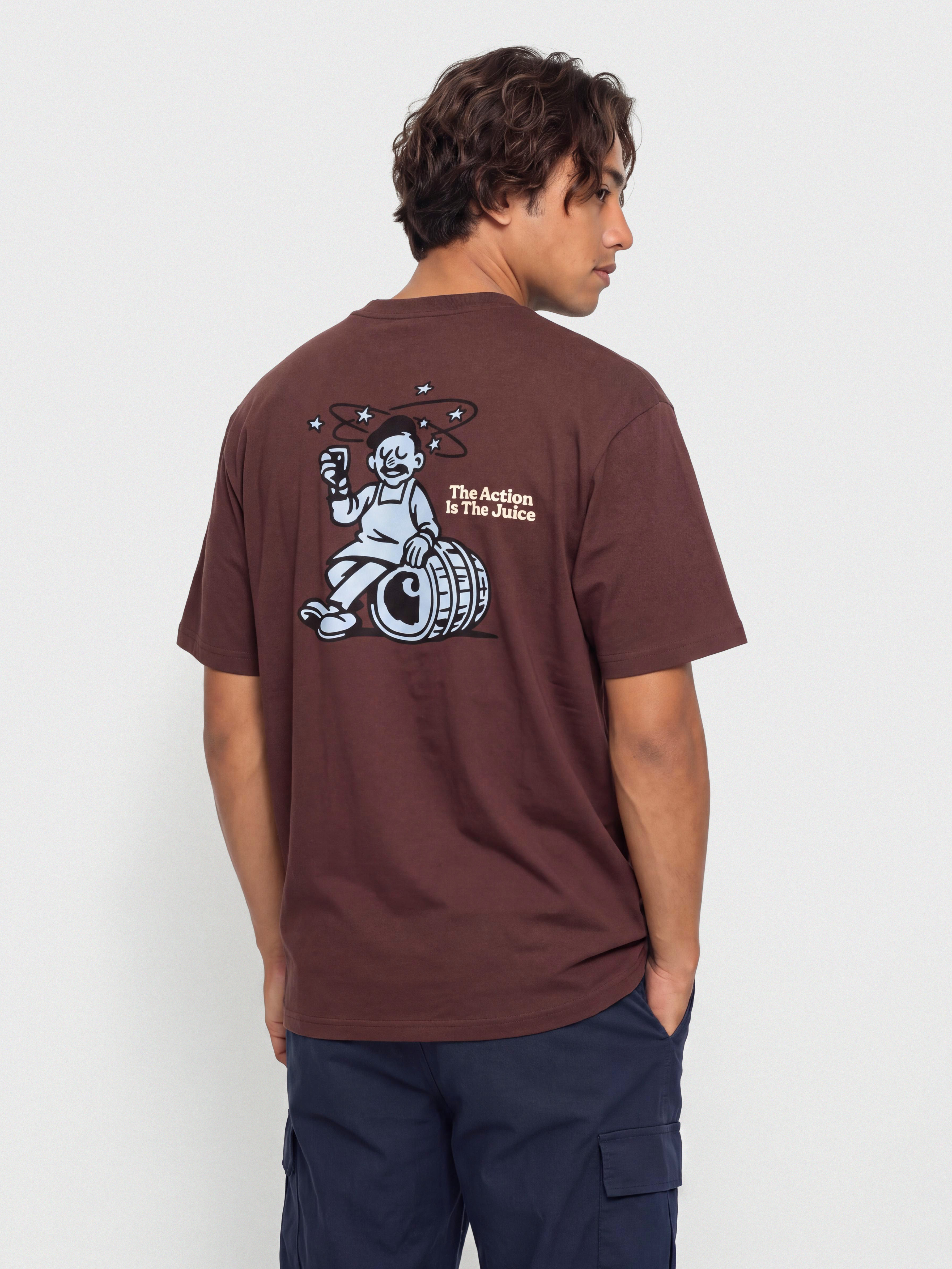 Carhartt WIP Grape Picker T-Shirt (amarone)