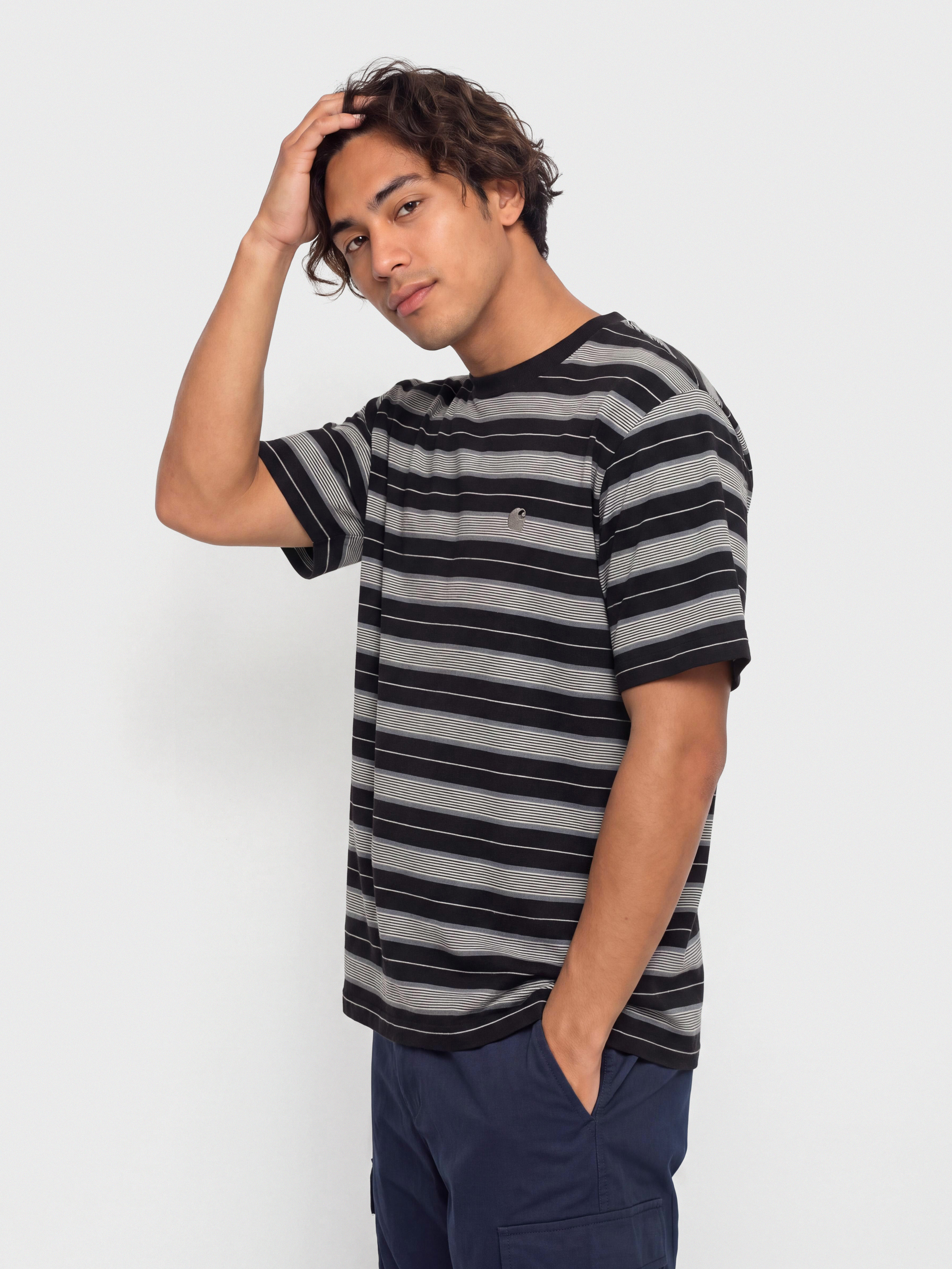 Carhartt WIP Bronson T-Shirt (bronson stripe black)