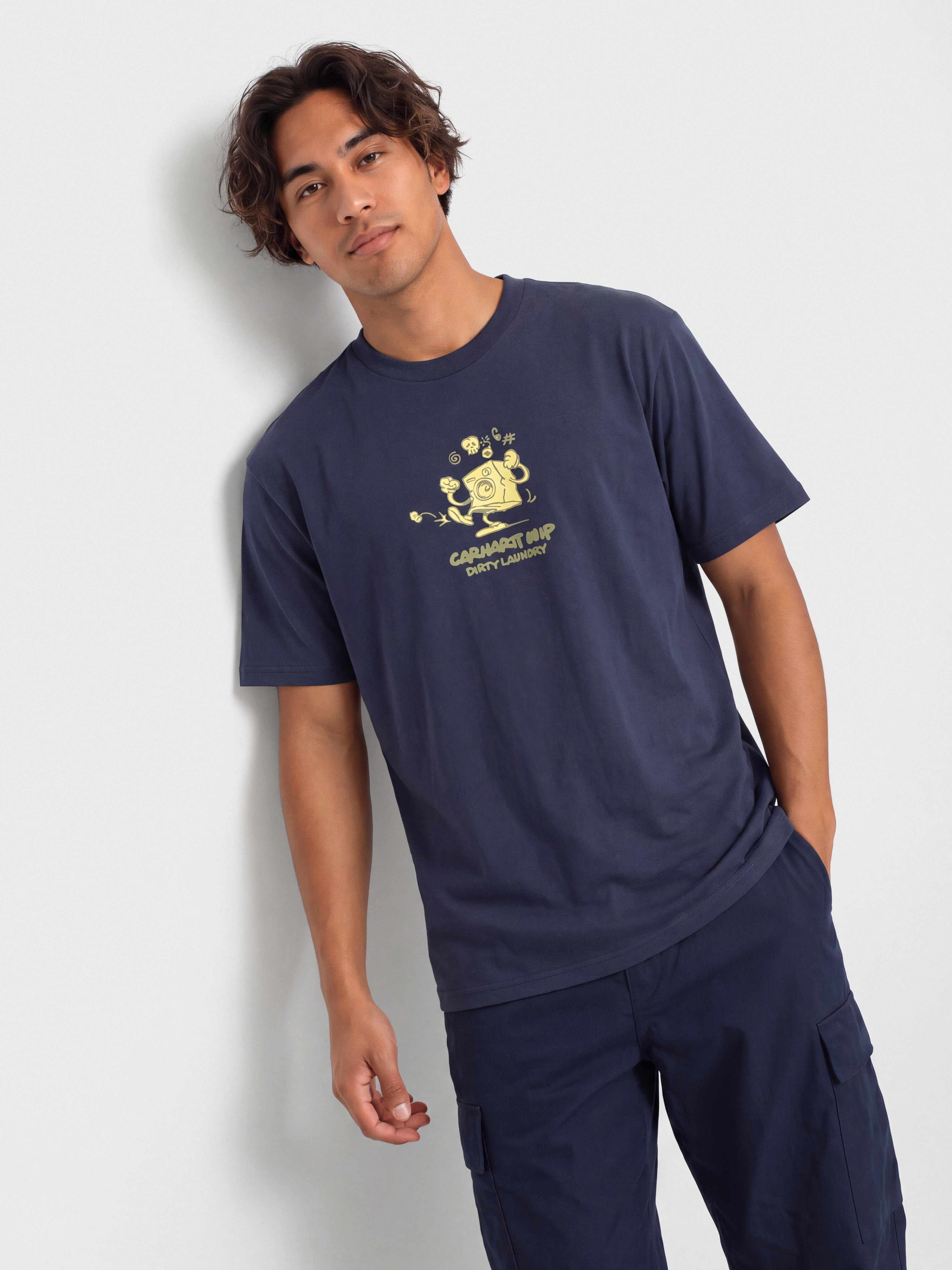 Carhartt WIP Dirty Laundry T-Shirt (blue)