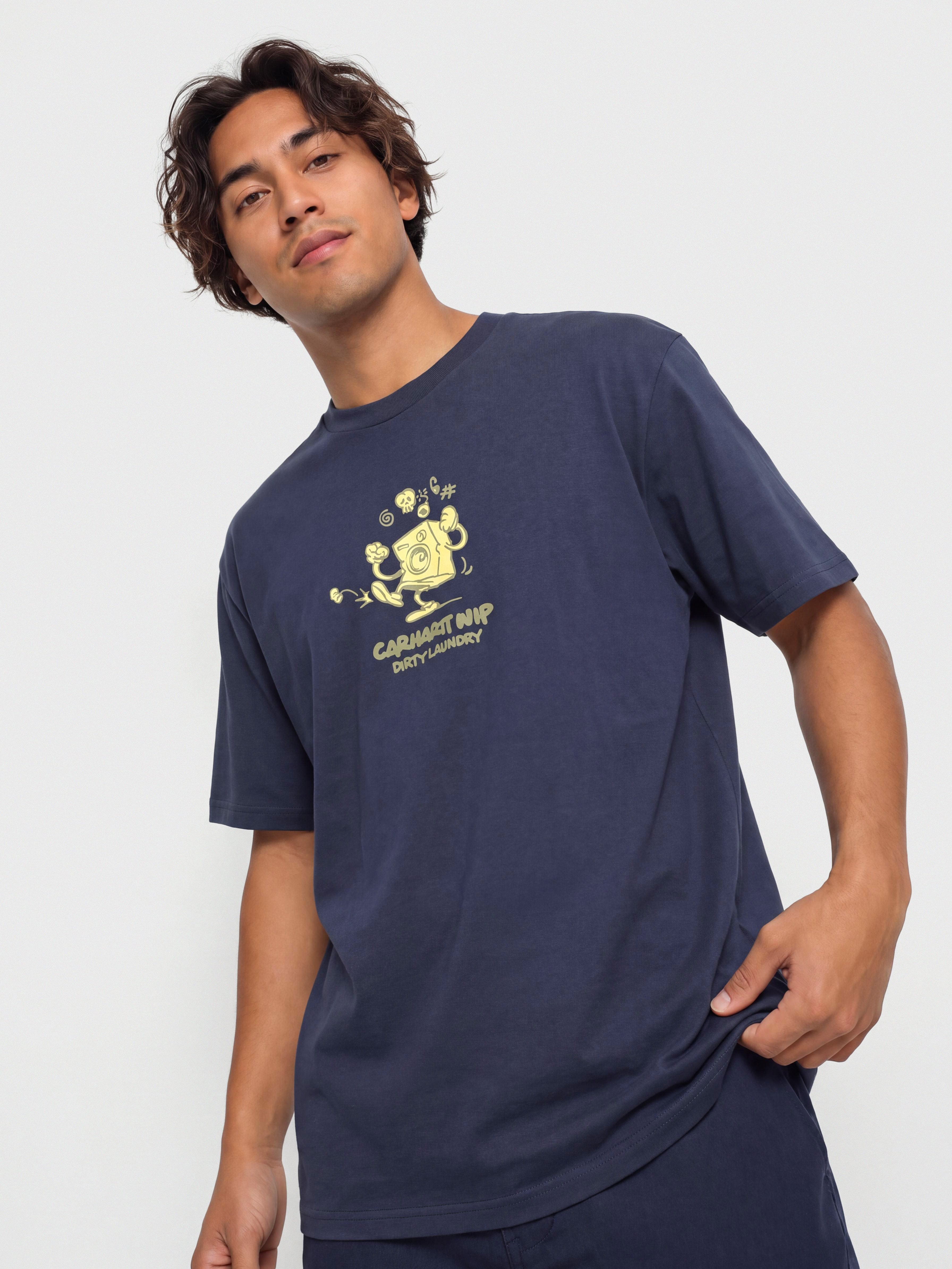 Carhartt WIP Dirty Laundry T-Shirt (blue)