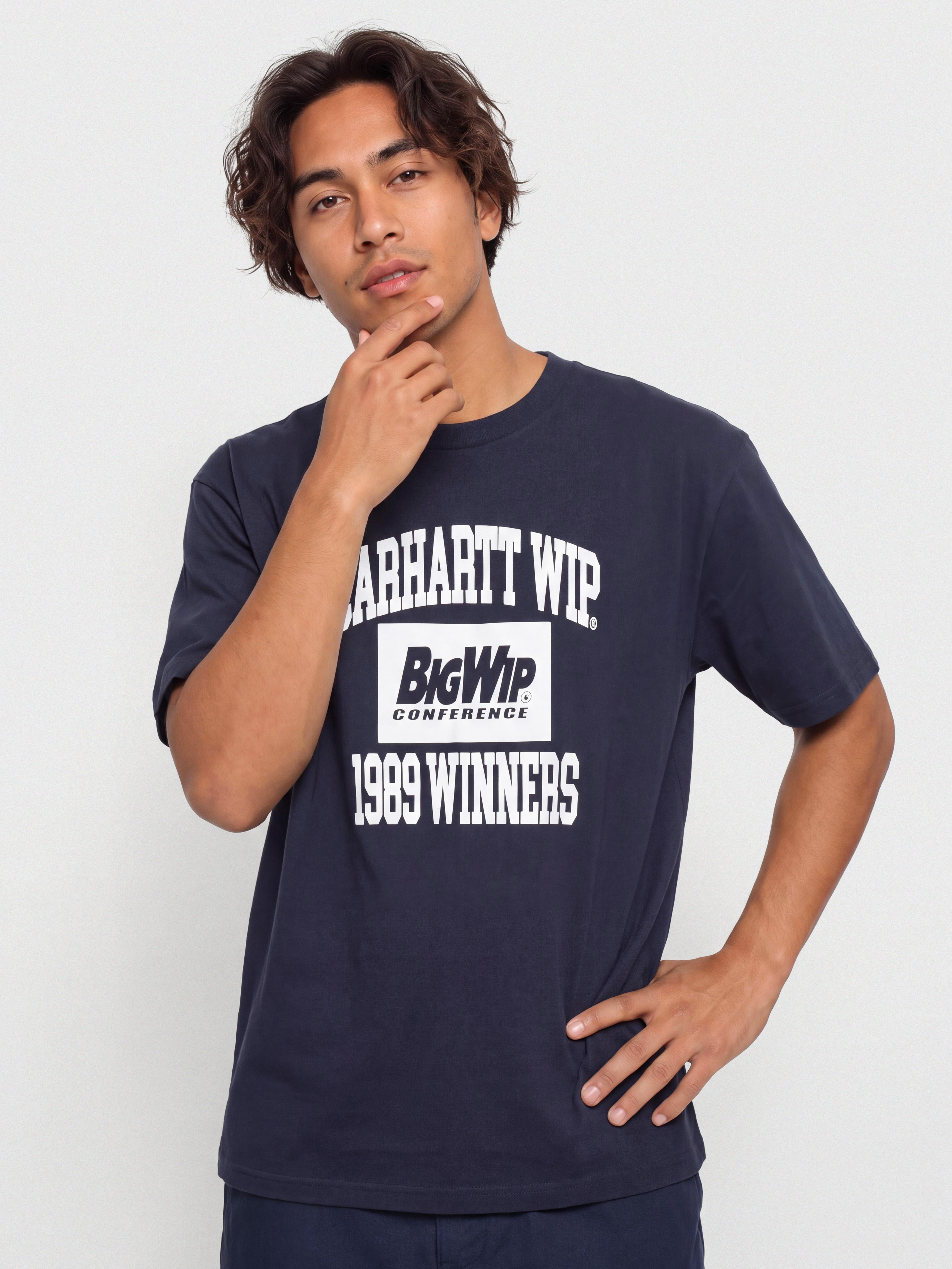 Carhartt WIP 1989 Winners T-Shirt (dark navy/heavy stone wash)
