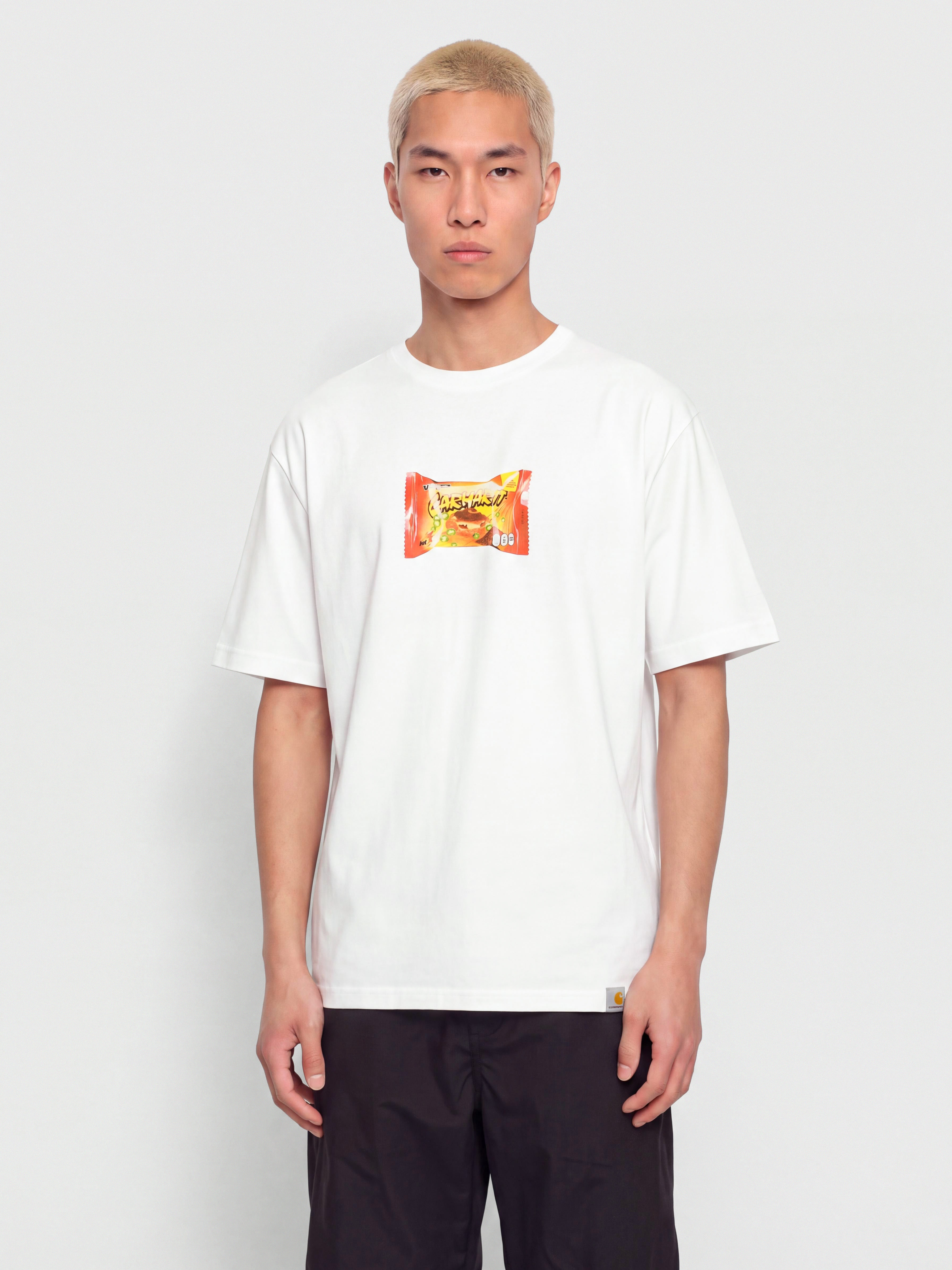 Carhartt WIP T-Shirt Road Side Snack (white)