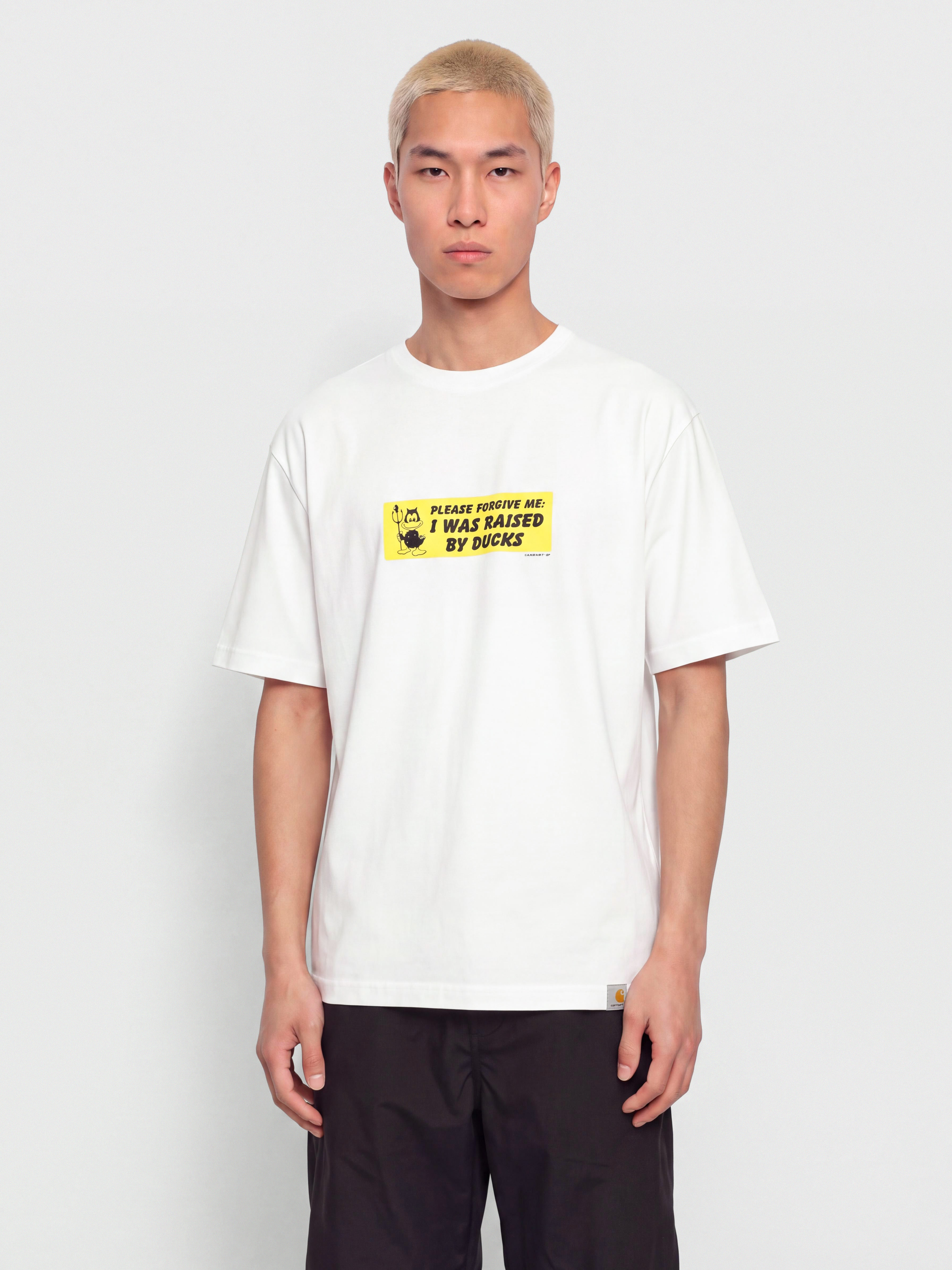 Carhartt WIP T-Shirt Bumper Stickers (white)