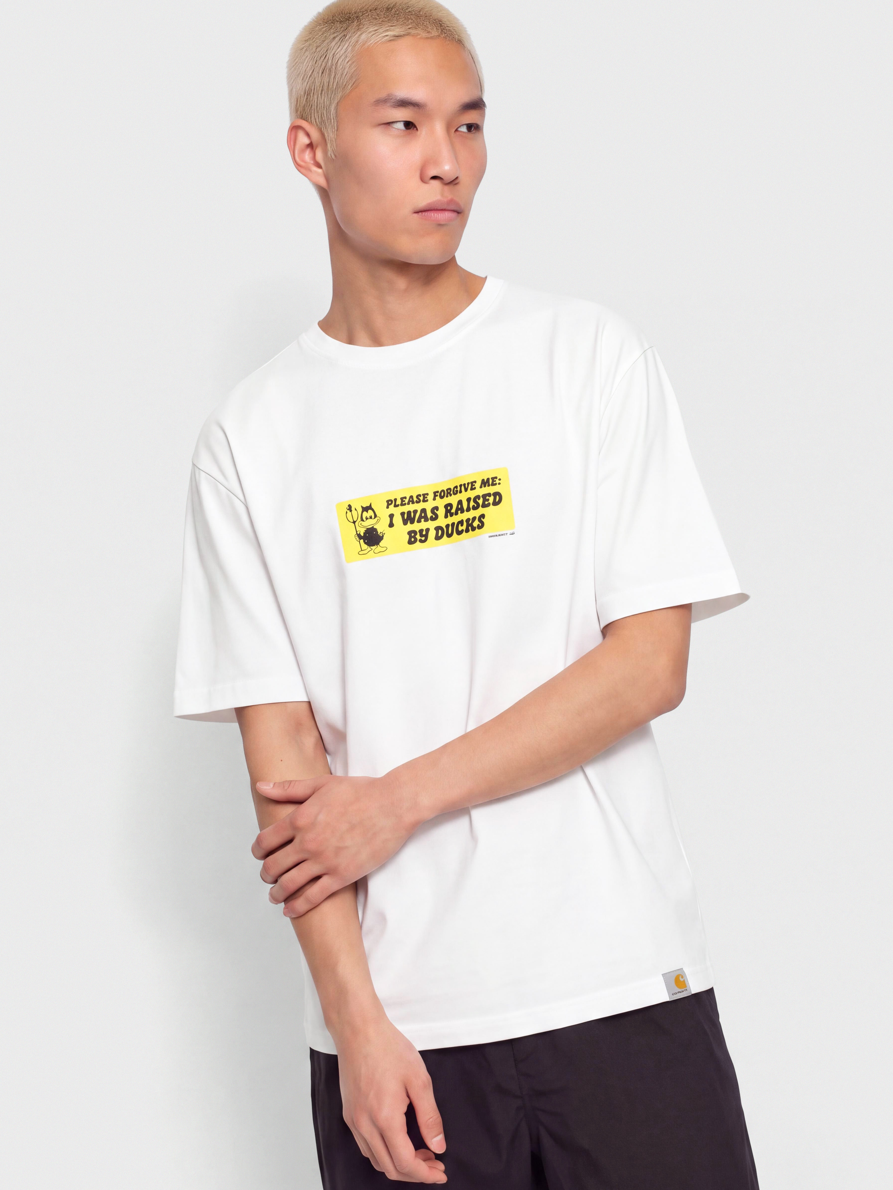 Carhartt WIP T-Shirt Bumper Stickers (white)